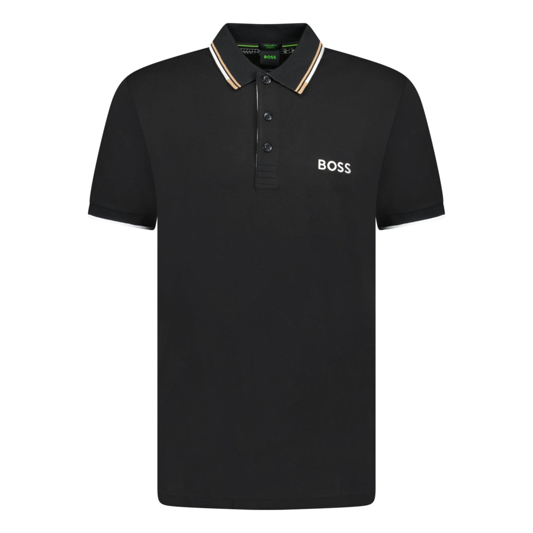 Hugo Boss Green Label Paddy Pro Polo Shirt Black