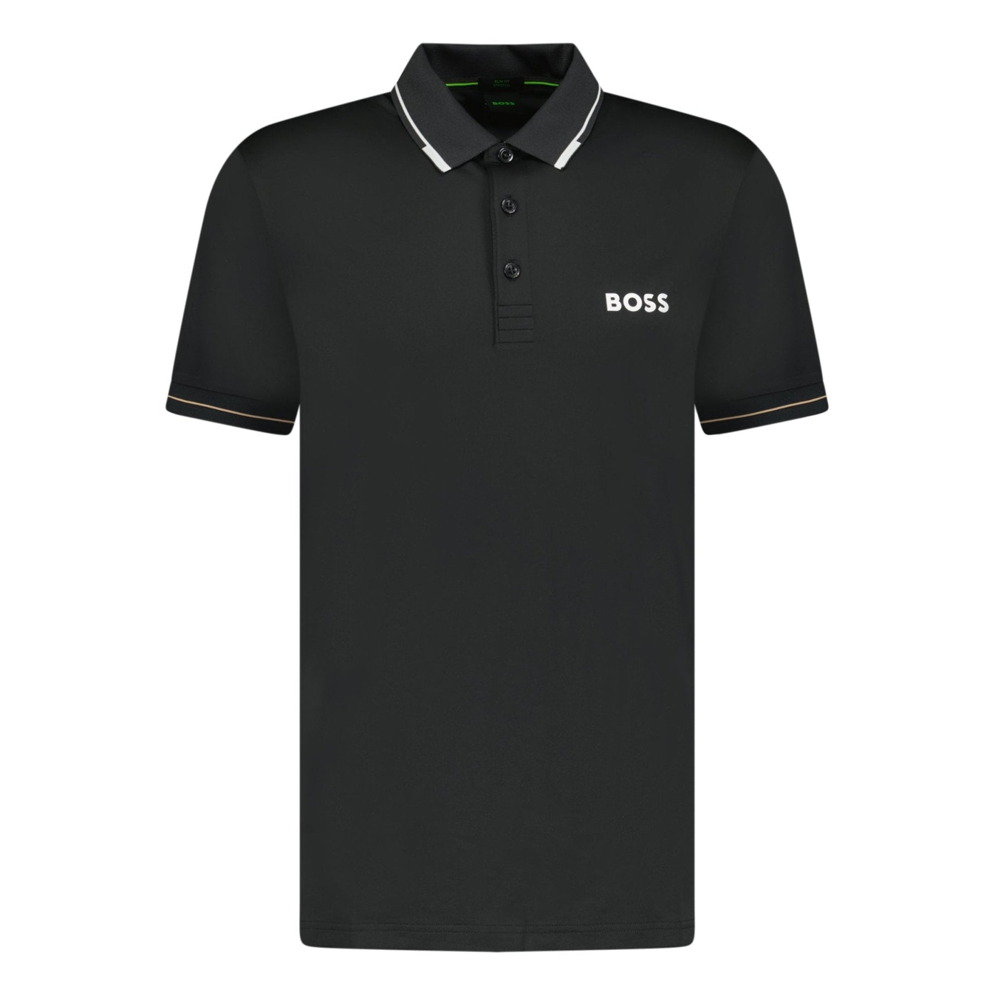 Hugo Boss Paul Pro Polo T-Shirt Black