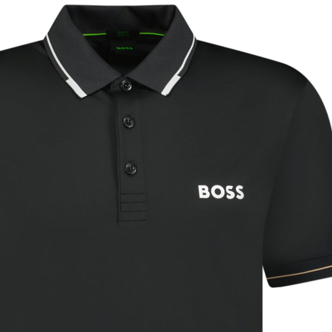 Hugo Boss Paul Pro Polo T-Shirt Black