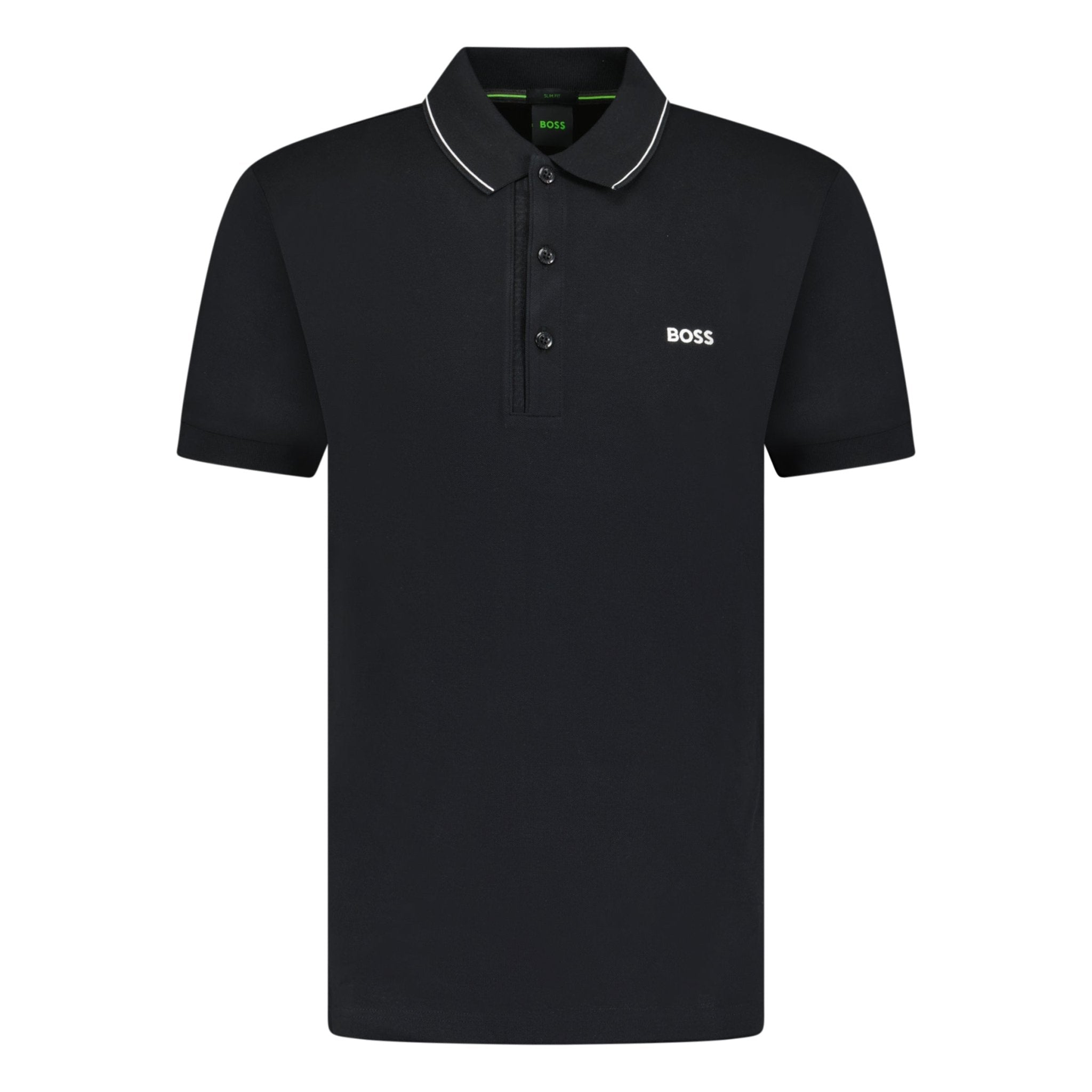 Hugo Boss Paule 4 Polo T-Shirt Black