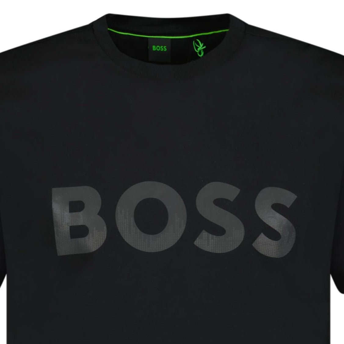 Hugo Boss Reflective Logo T-Shirt Black