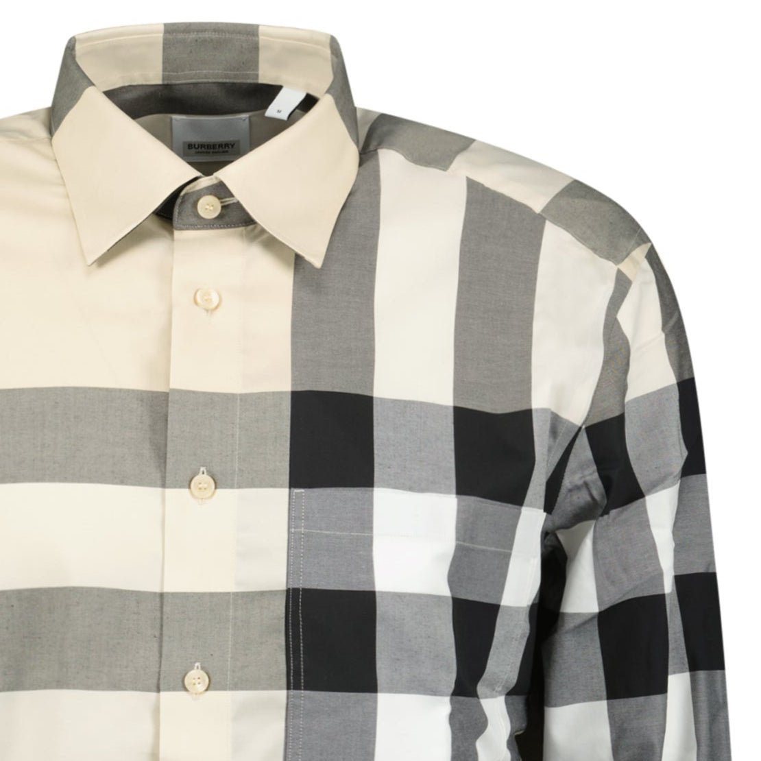 Burberry 'Claverdon' Check Shirt in Modern Beige