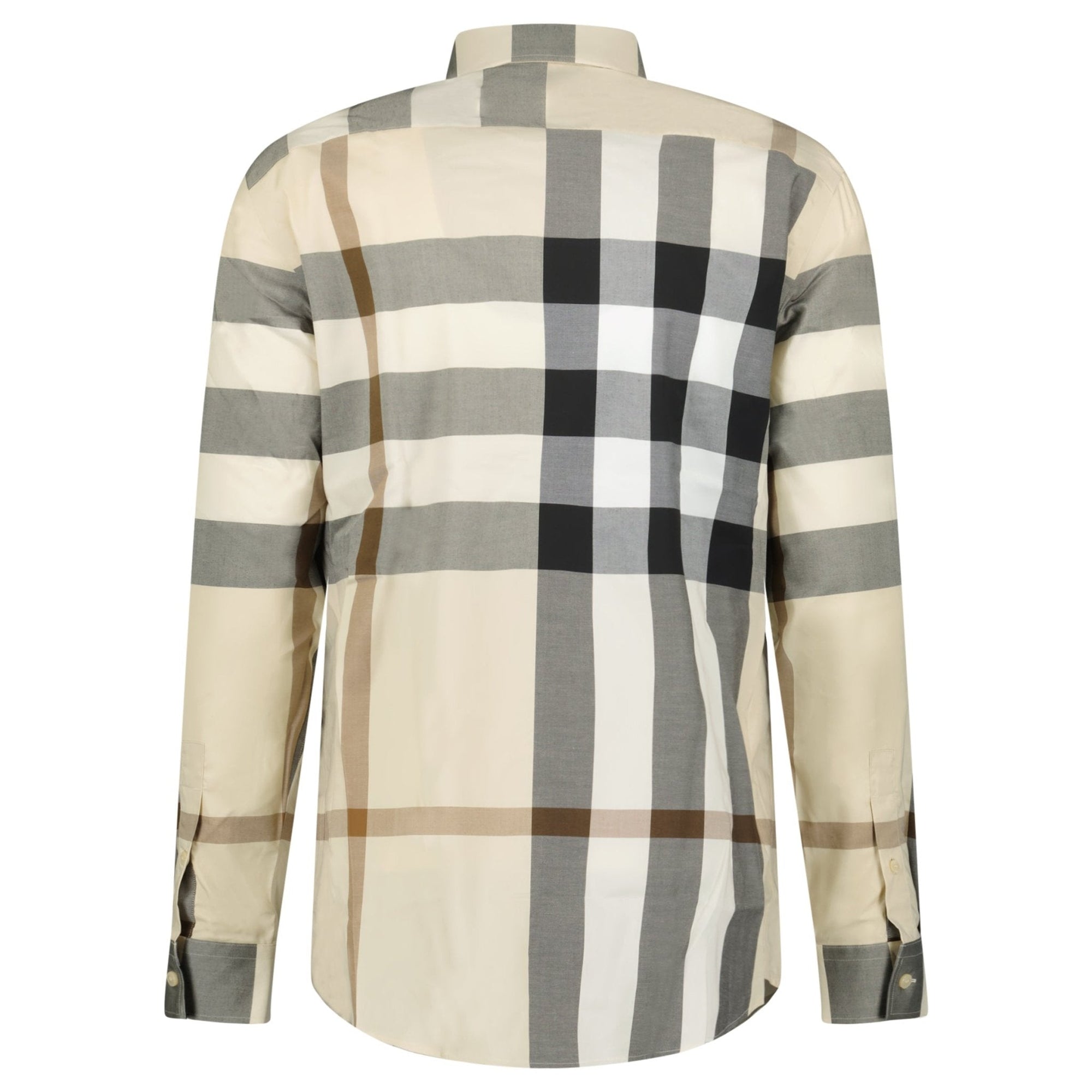 Burberry 'Claverdon' Check Shirt in Modern Beige