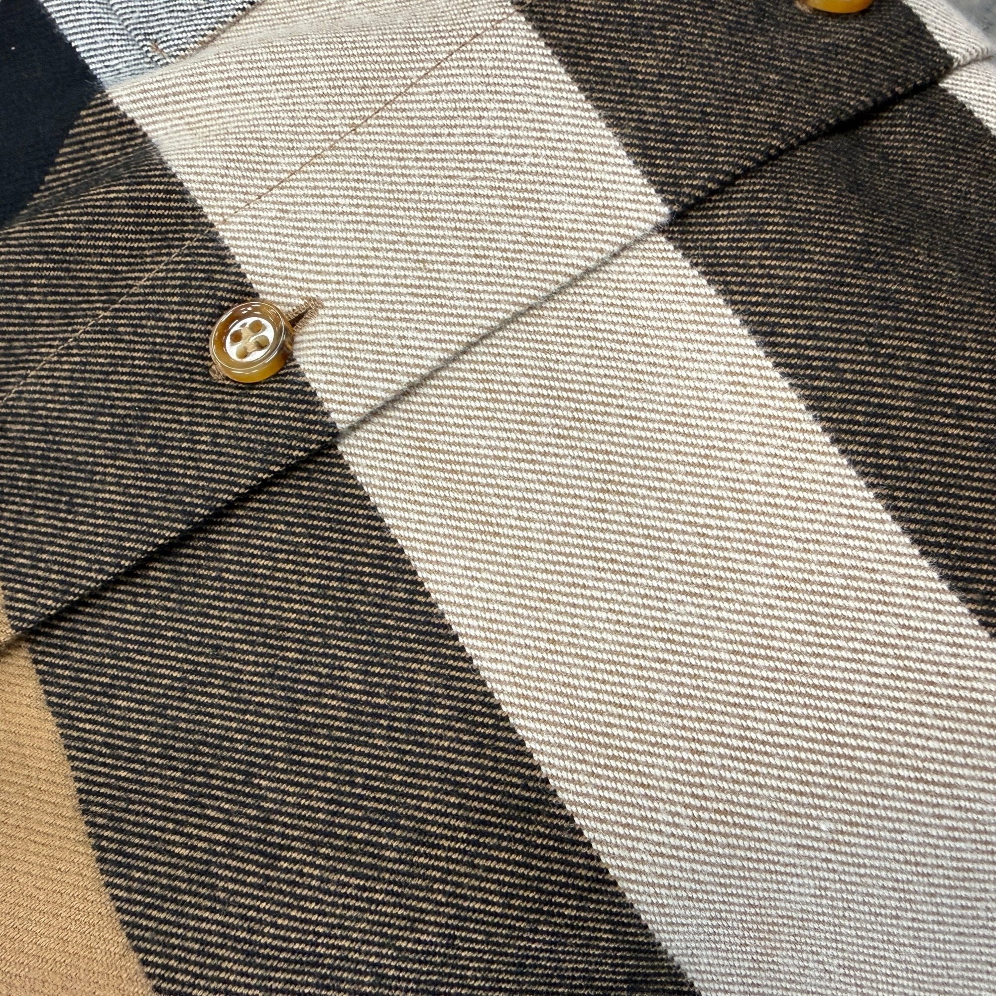 Burberry 'Claverdon' Check Shirt in Taupe Brown