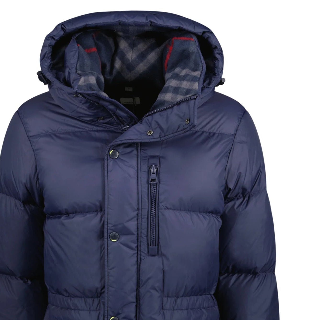 Burberry Haworth Mid Length Down Puffer Jacket Navy