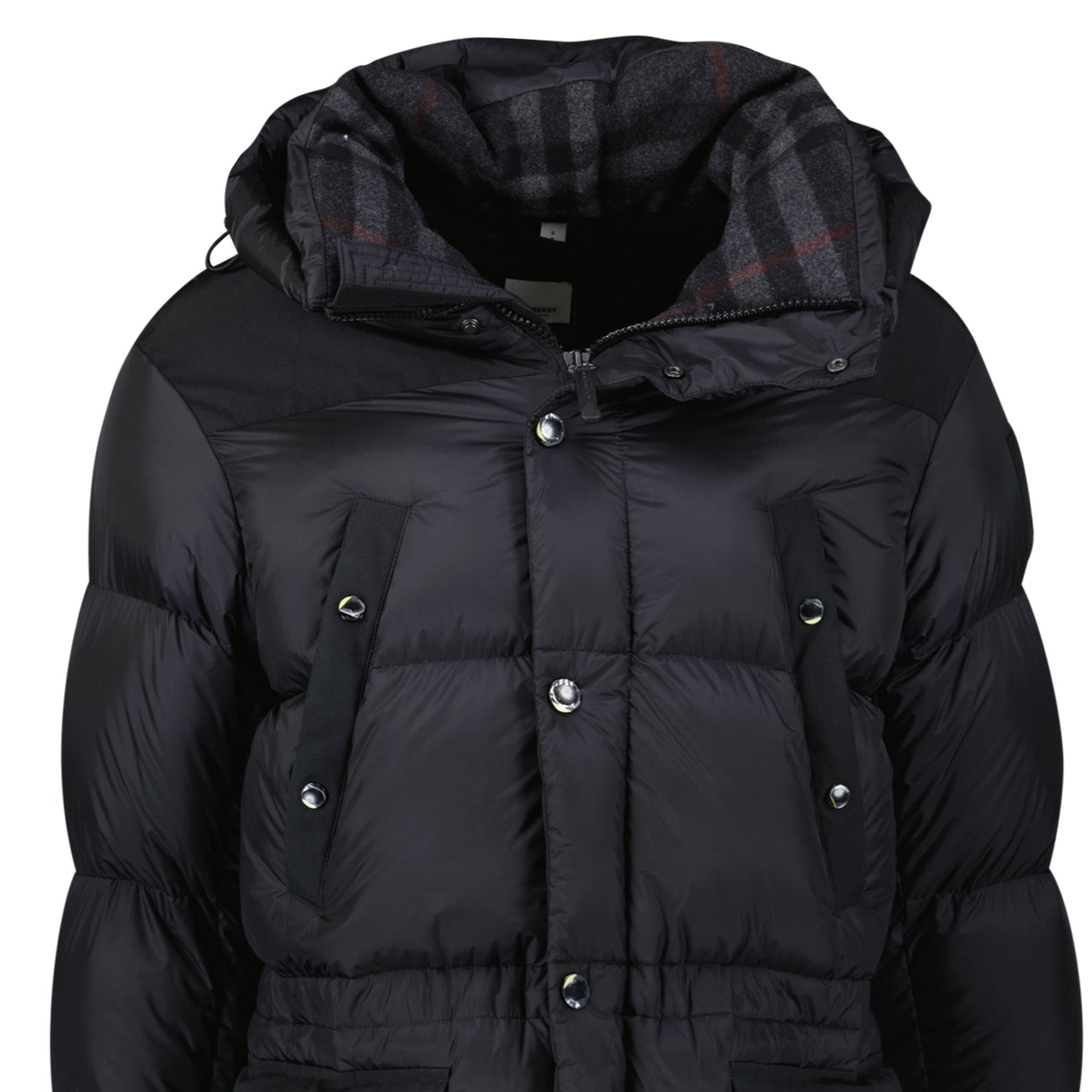 Burberry 'Lindford' Puffer Coat in Black