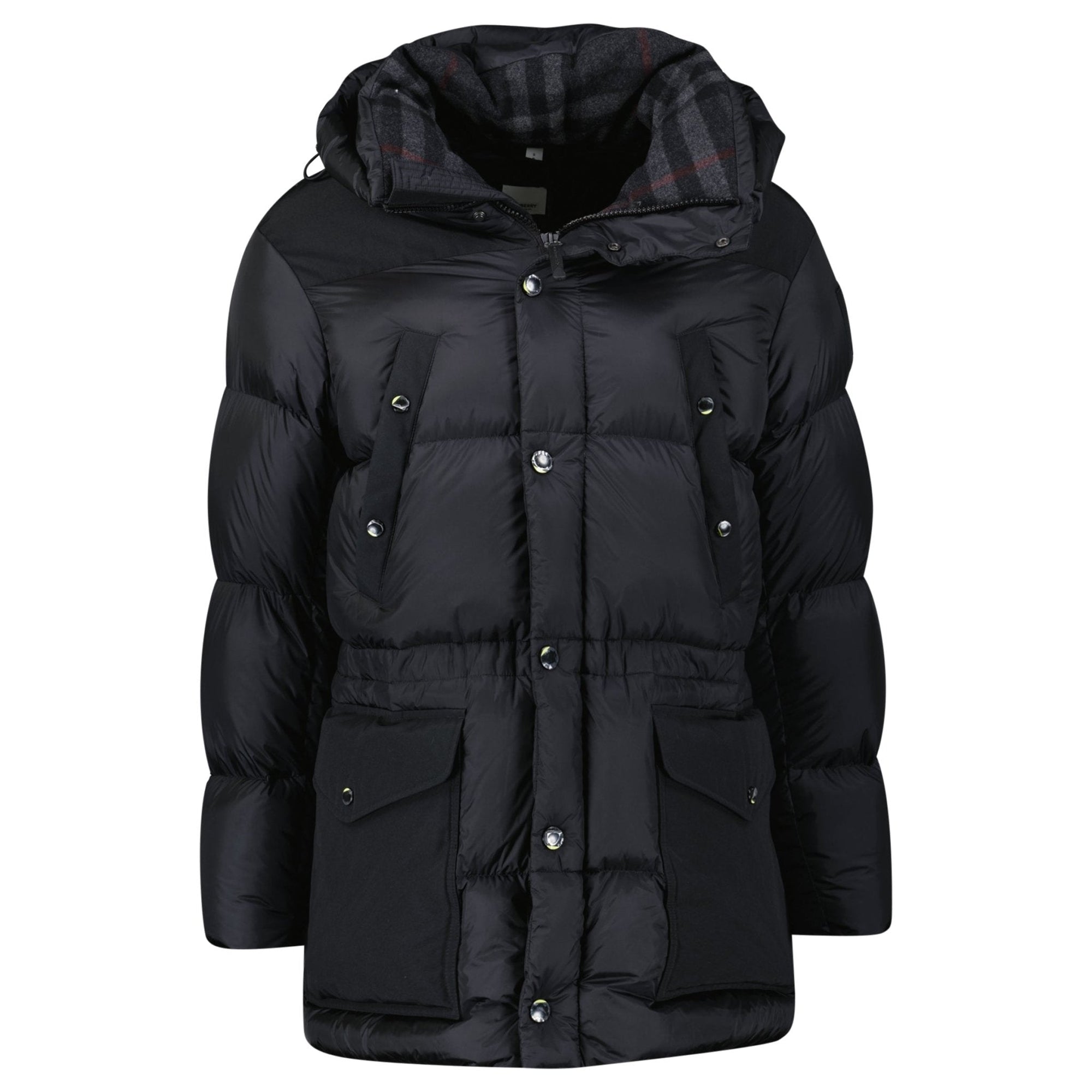 Burberry 'Lindford' Puffer Coat in Black