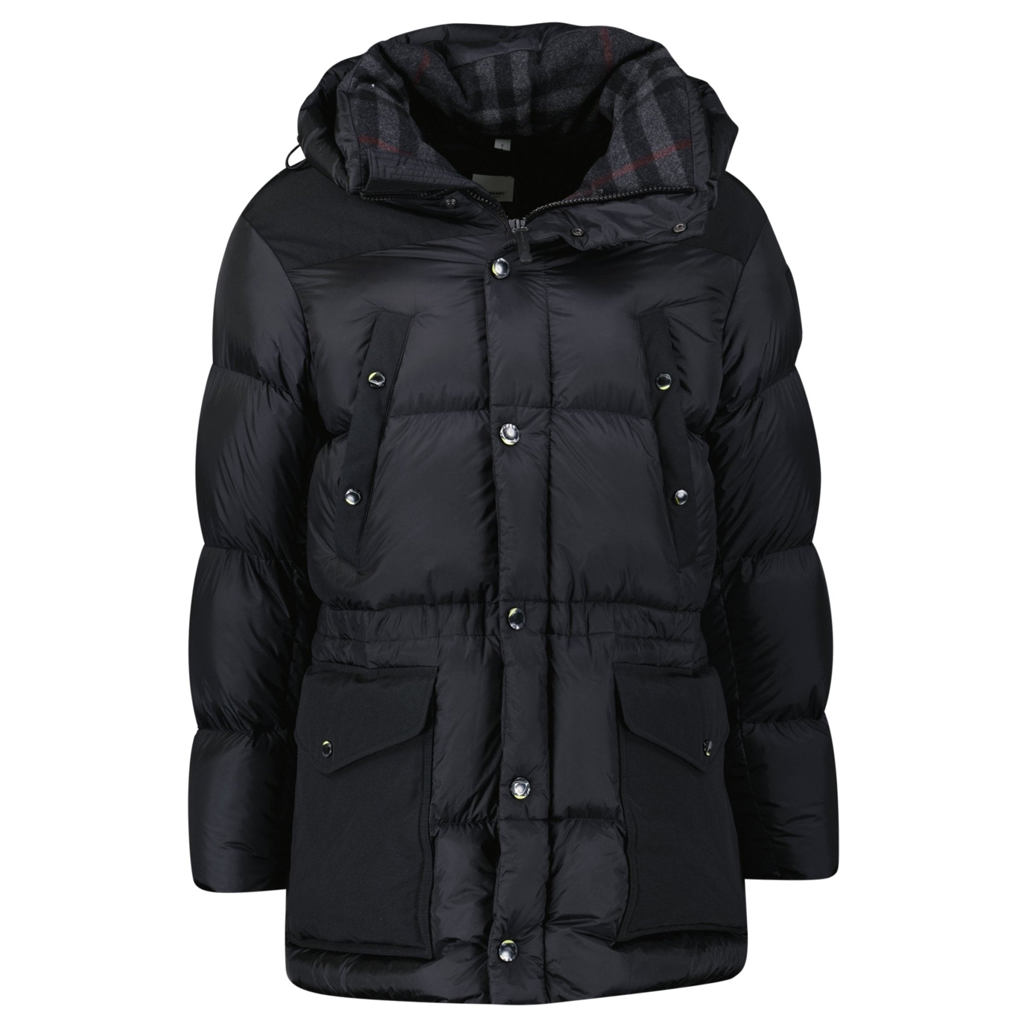 Burberry 'Lindford' Puffer Coat in Black