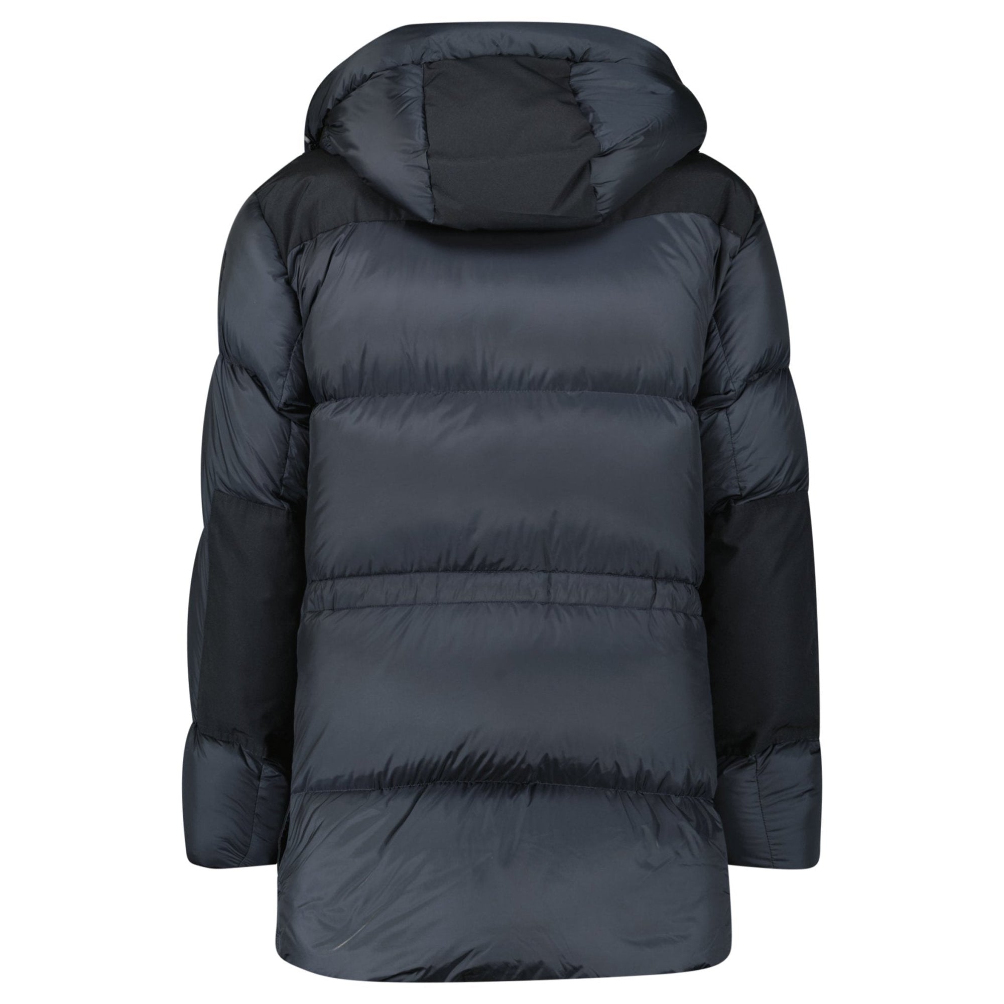 Burberry 'Lindford' Puffer Coat in Charcoal Grey
