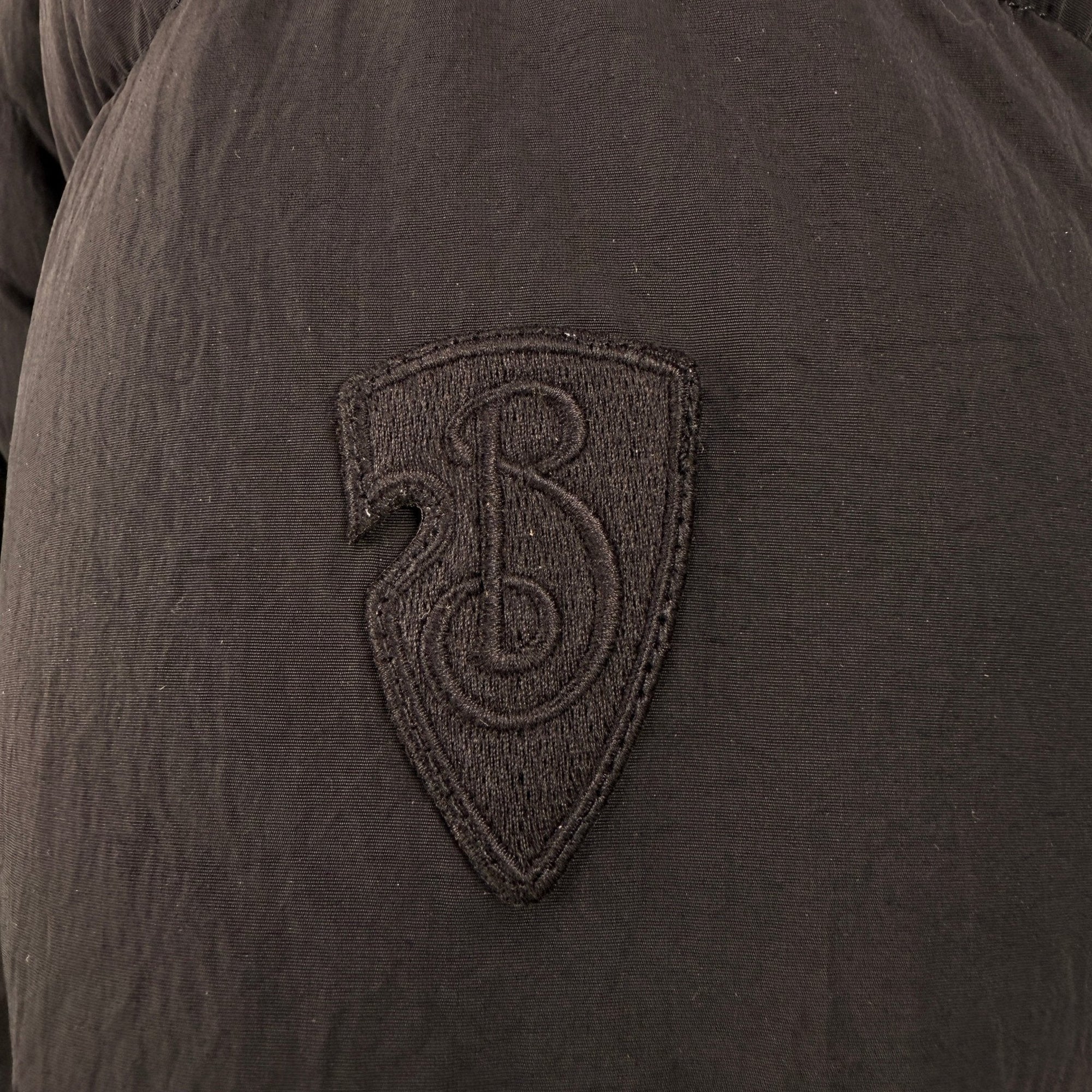 Burberry Technical Nylon Puffer Coat in Black