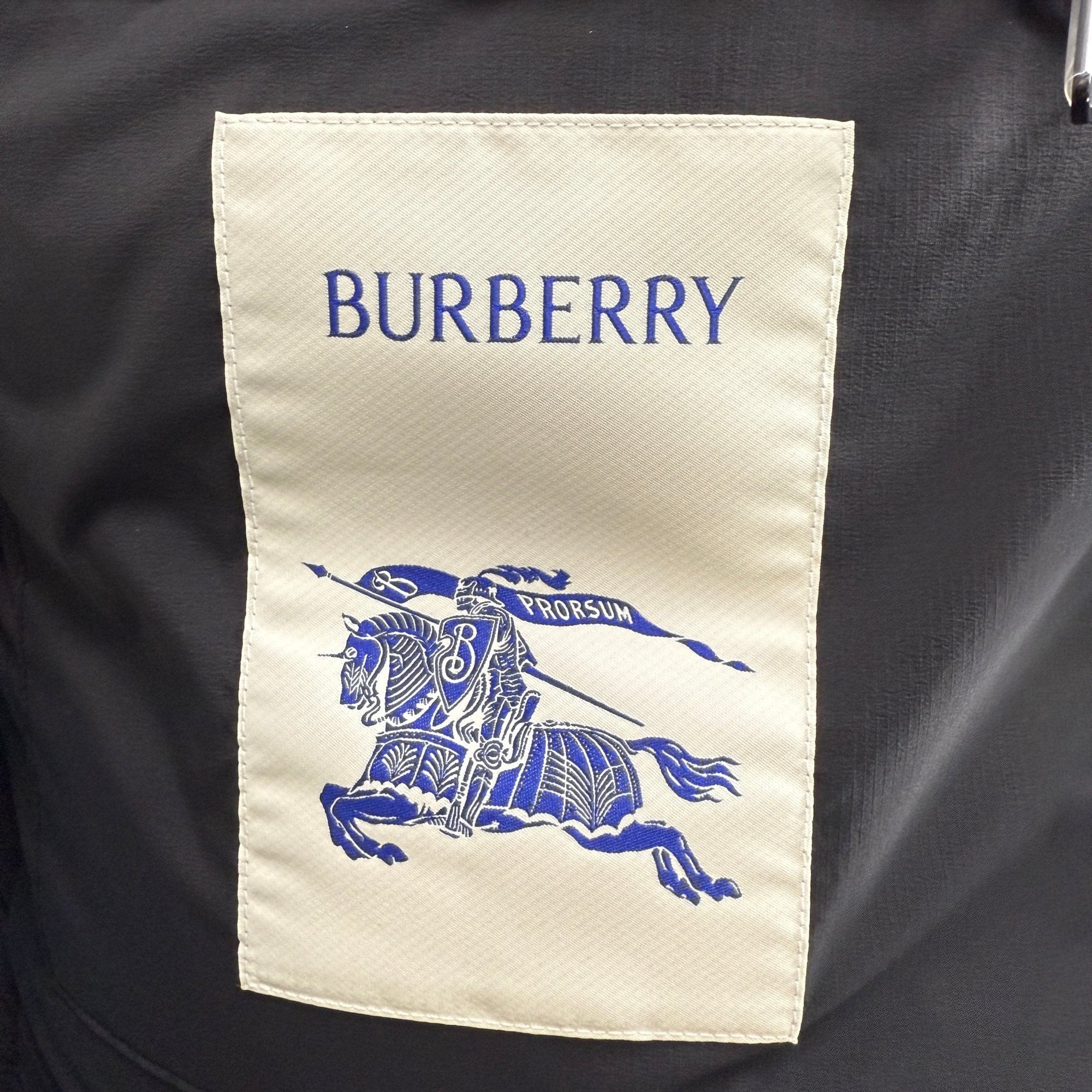 Burberry Technical Nylon Puffer Coat in Black