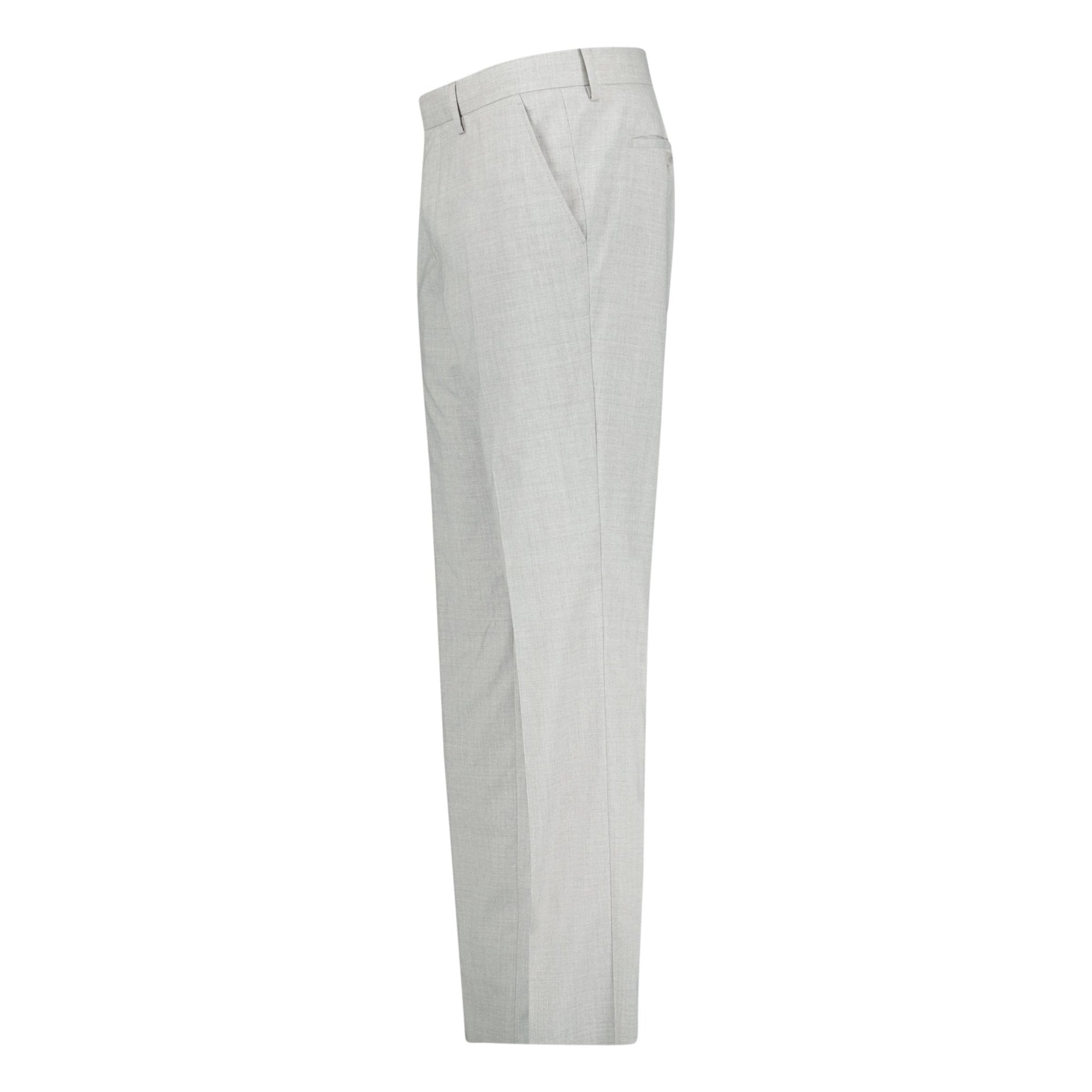 Burberry Classic Fit Taupe Trousers Light Grey