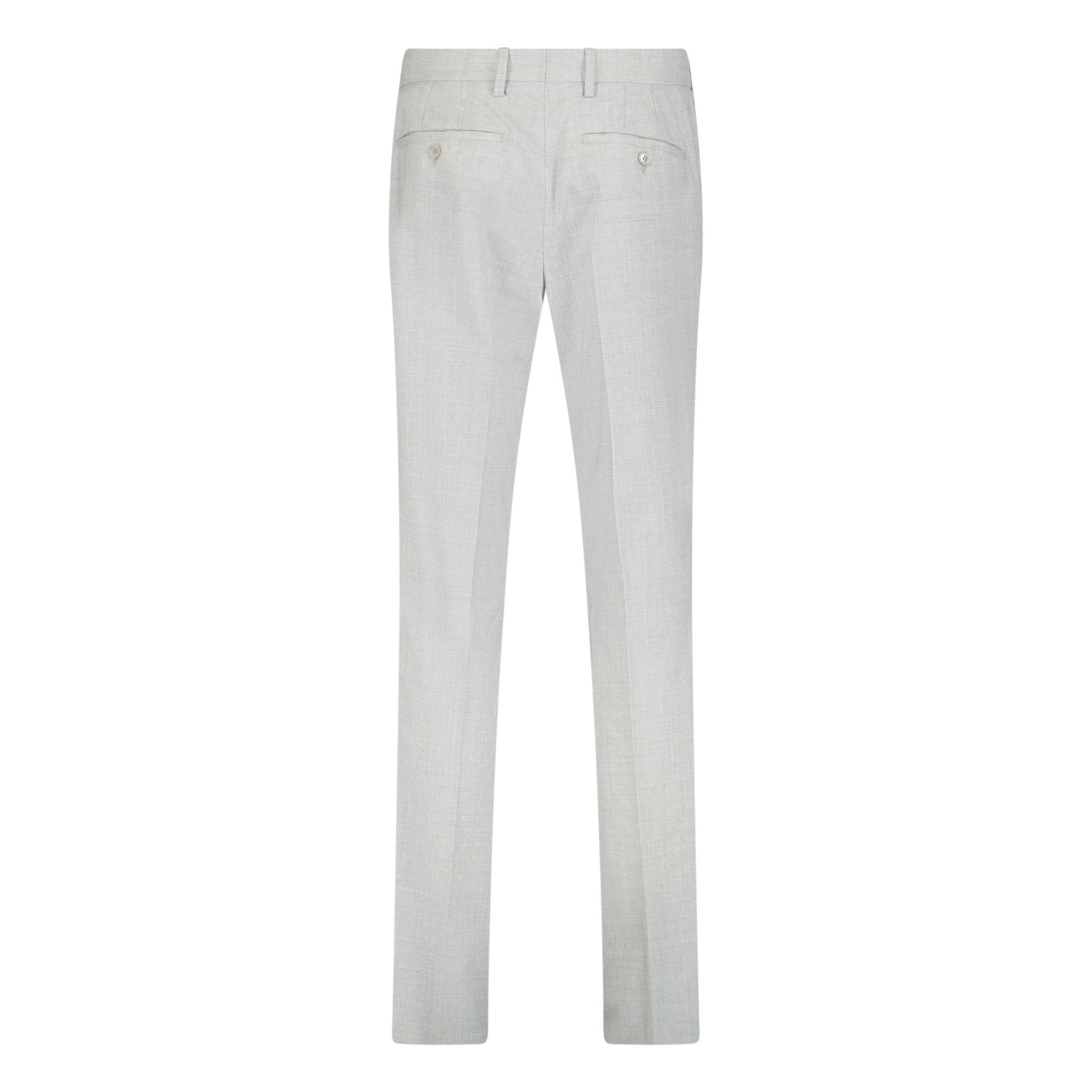 Burberry Classic Fit Taupe Trousers Light Grey