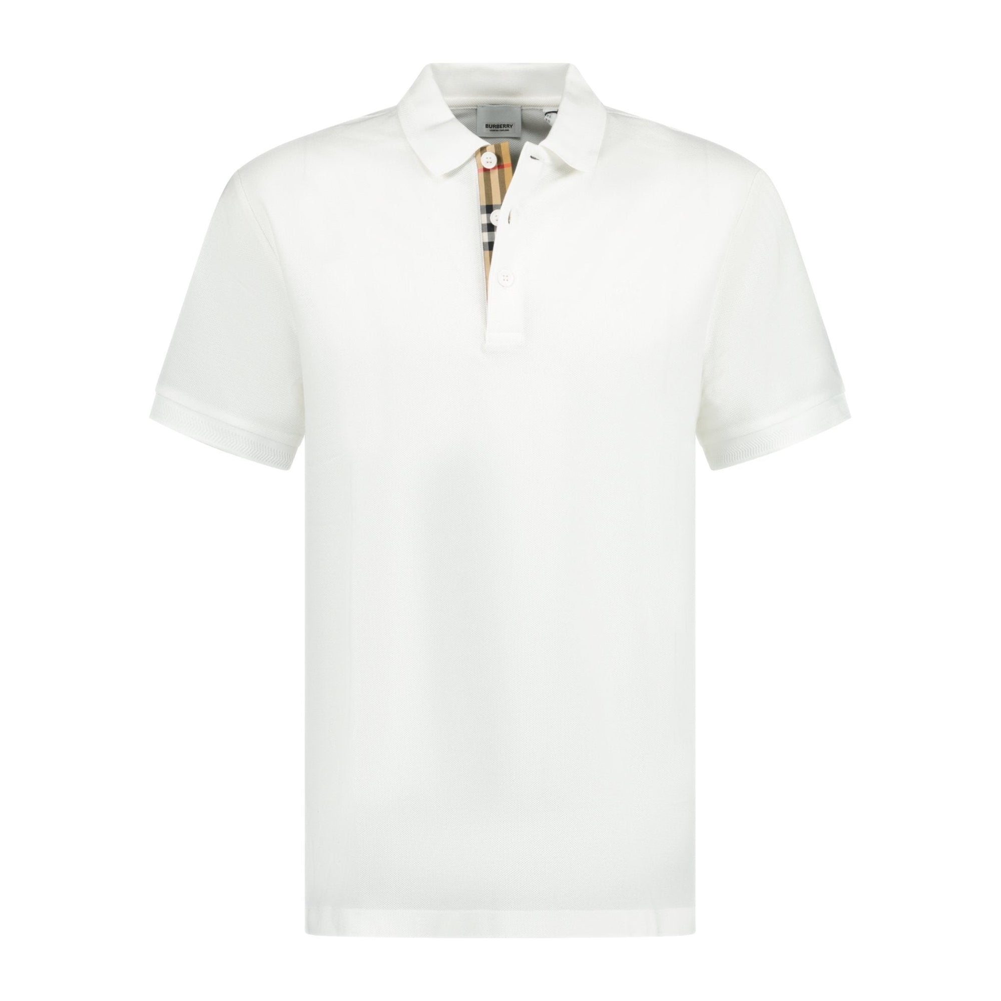Burberry 'Eddie' Polo-Shirt White