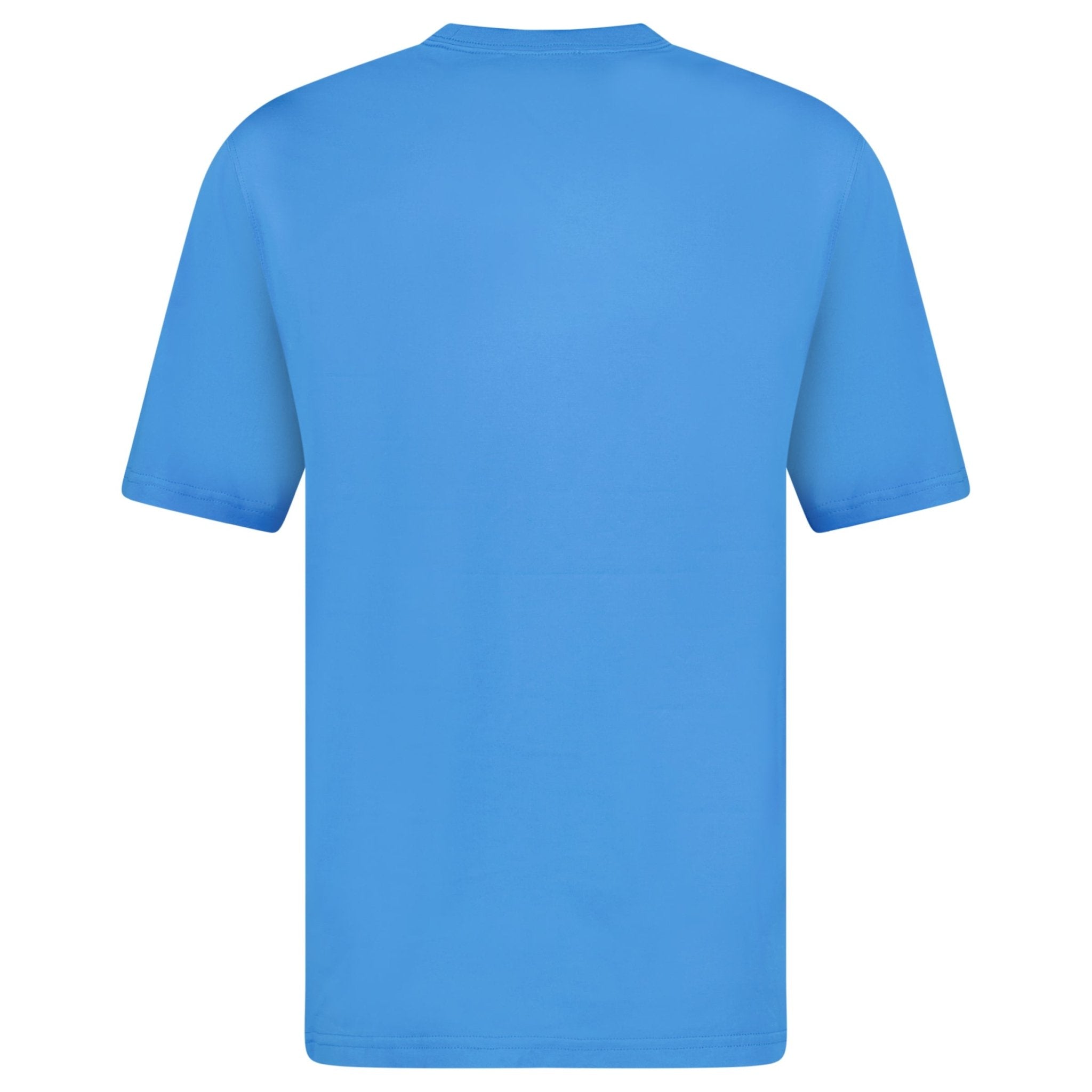 Burberry 'Ellison' London Logo Print T-Shirt Blue