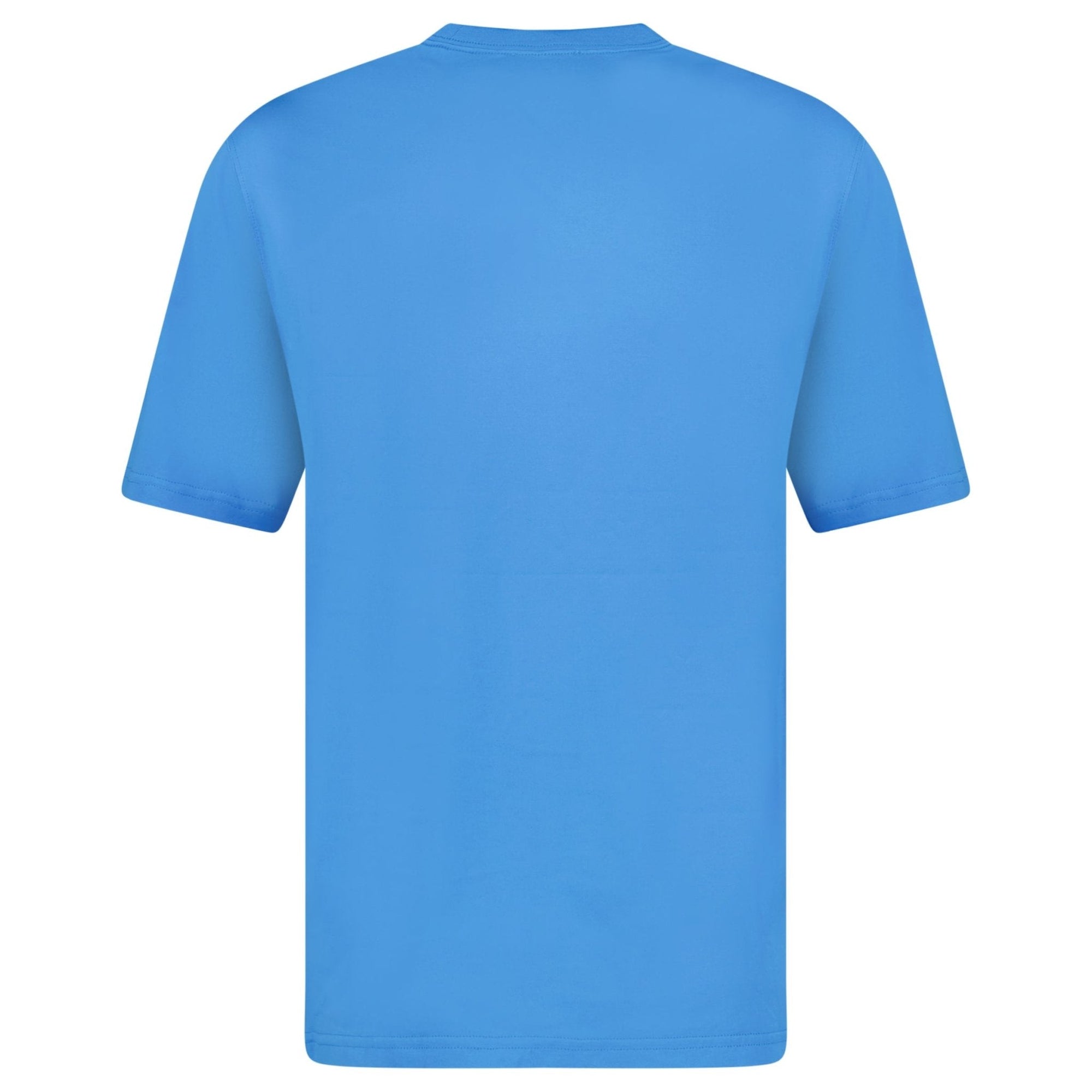 Burberry 'Ellison' London Logo Print T-Shirt Blue