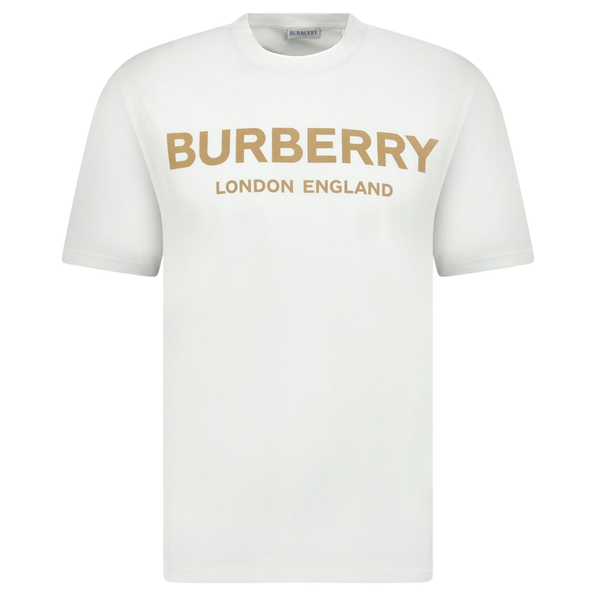 Burberry 'Ellison' London Logo Print T-Shirt White