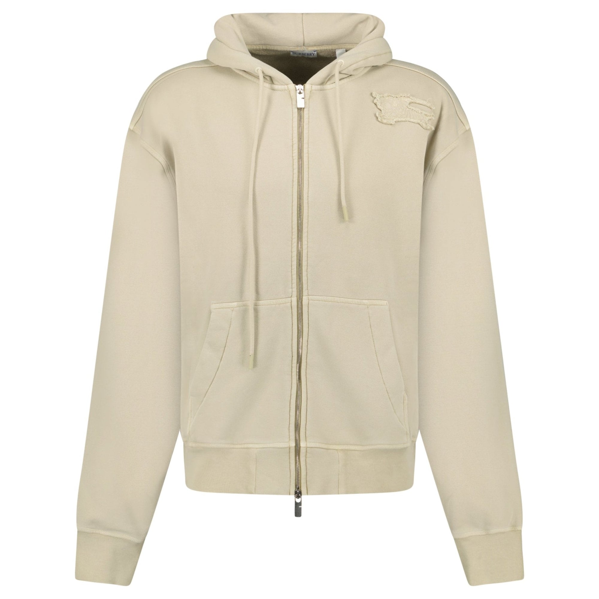 Burberry Embroidery Relaxed Fit Horseferry Logo Safari Beige