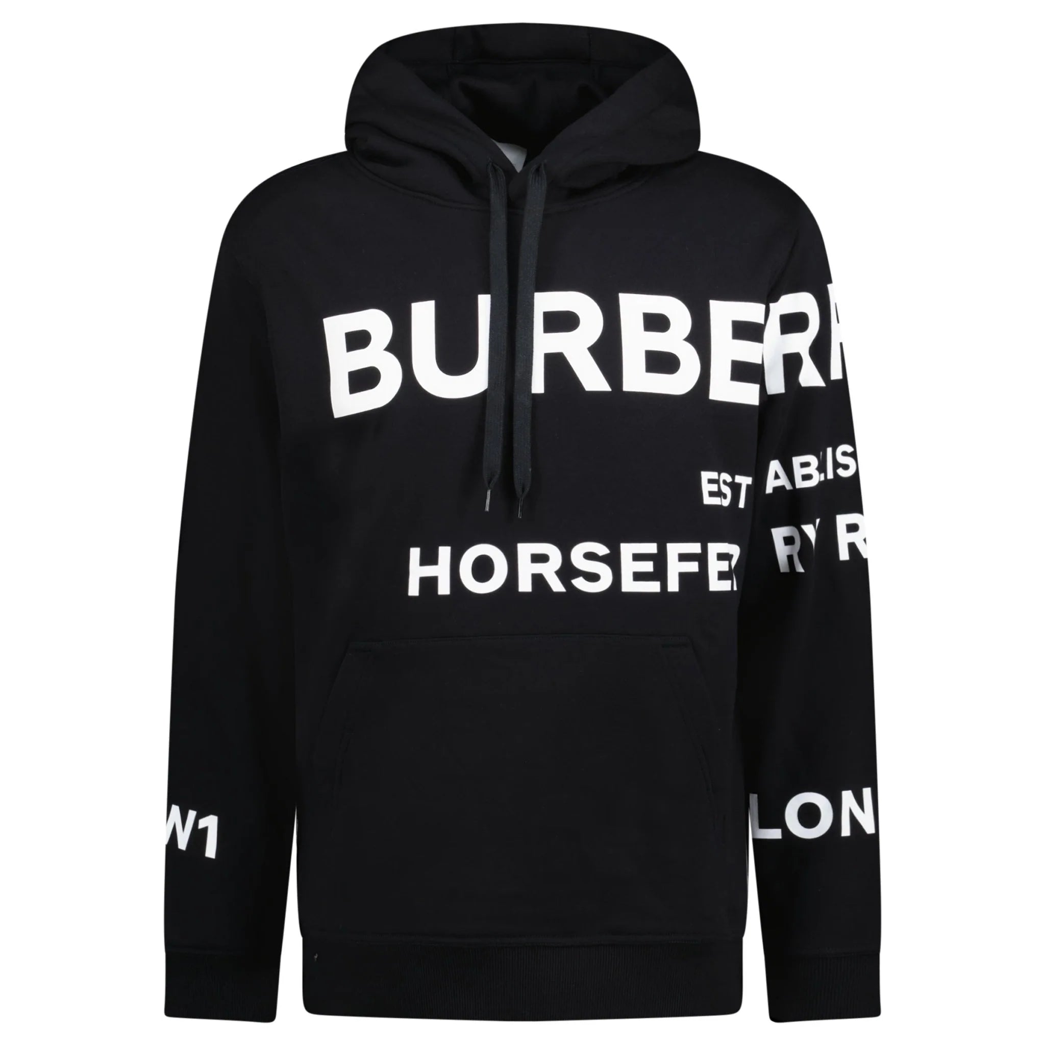 Burberry 'Farley' Hooded Sweatshirt Black