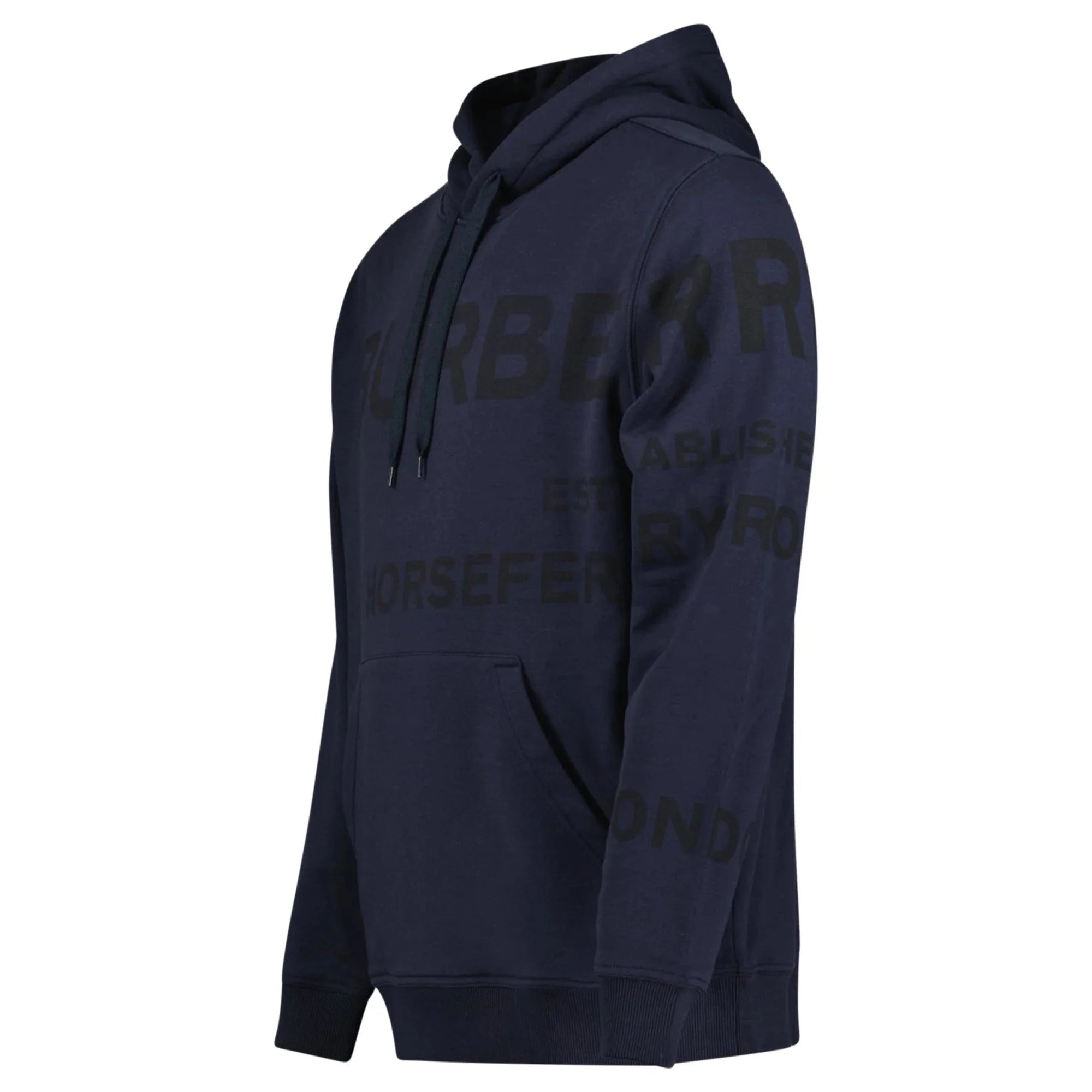 Burberry Farley Horseferry Hoodie Navy