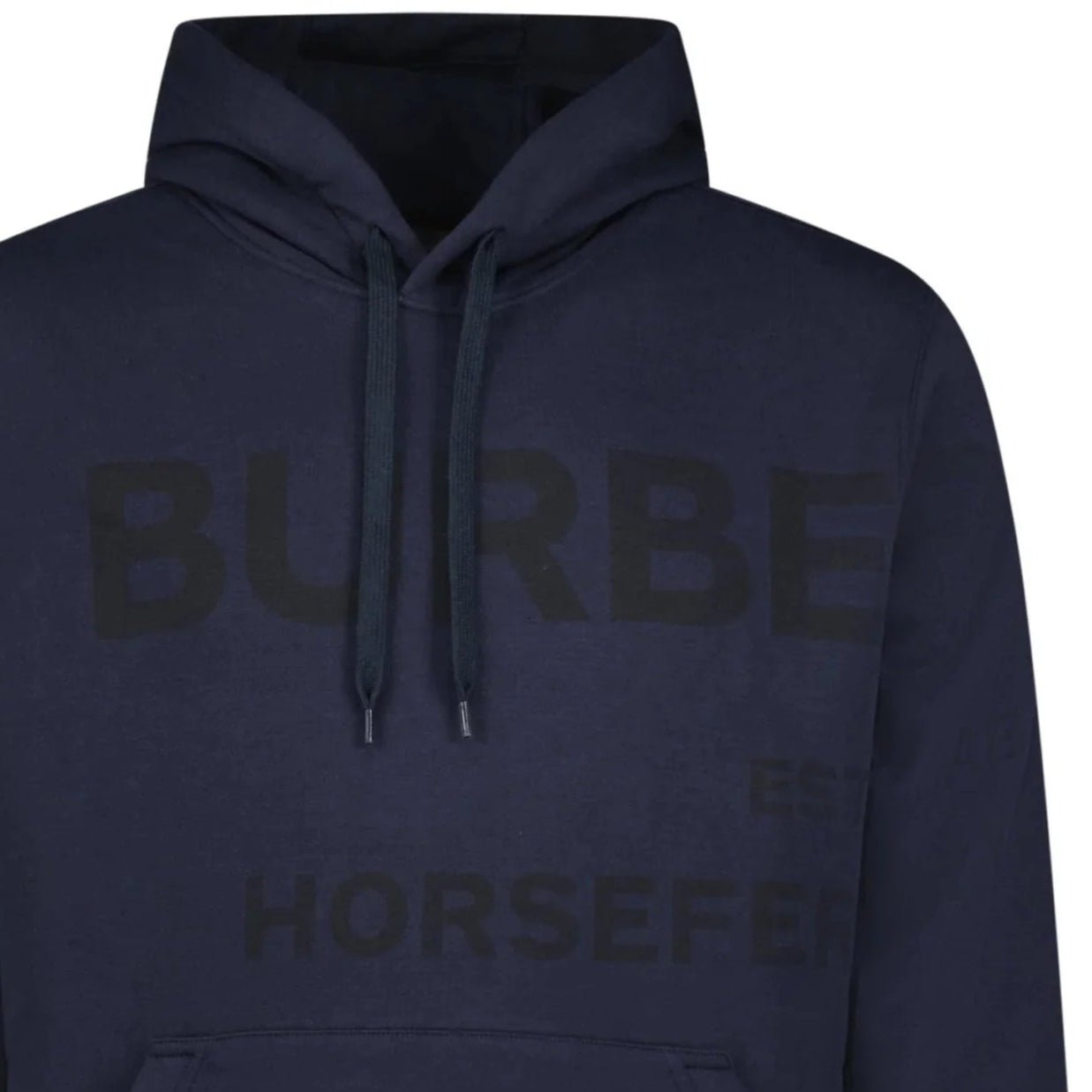 Burberry Farley Horseferry Hoodie Navy