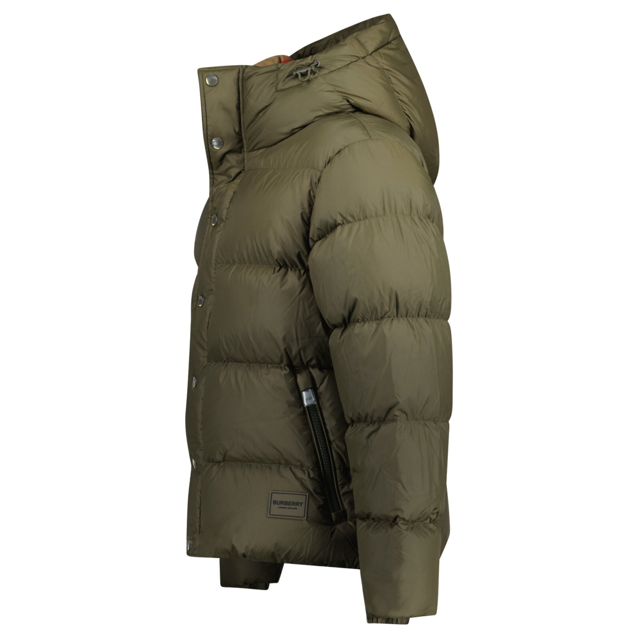 Burberry Halsby Down Puffer Jacket Khaki Green