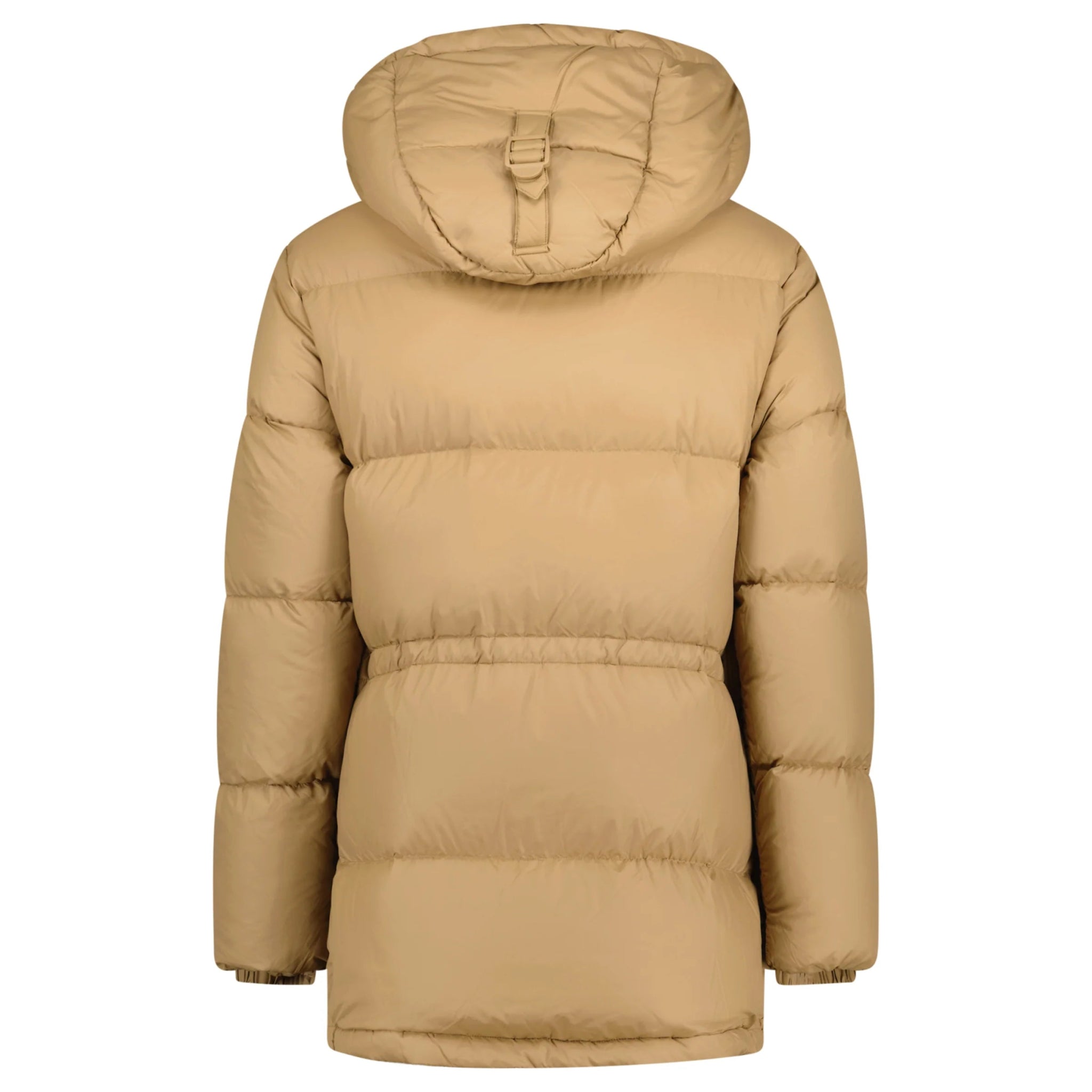Burberry Haworth Mid Length Down Puffer Jacket Beige