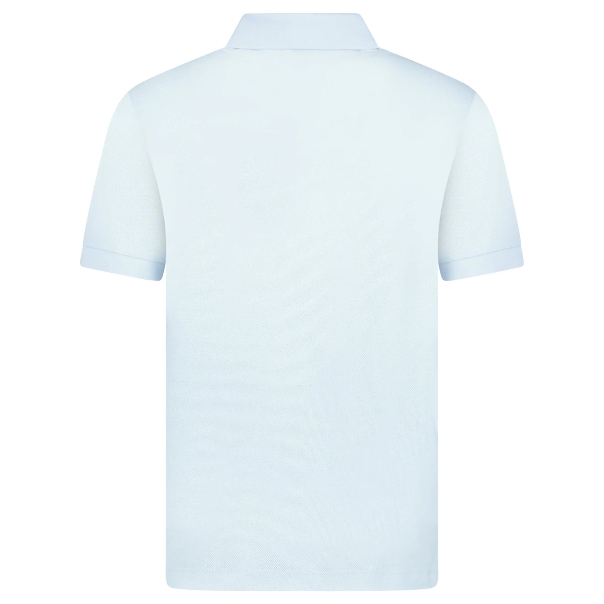 Burberry 'Hartford' Check Placket Polo Light Blue