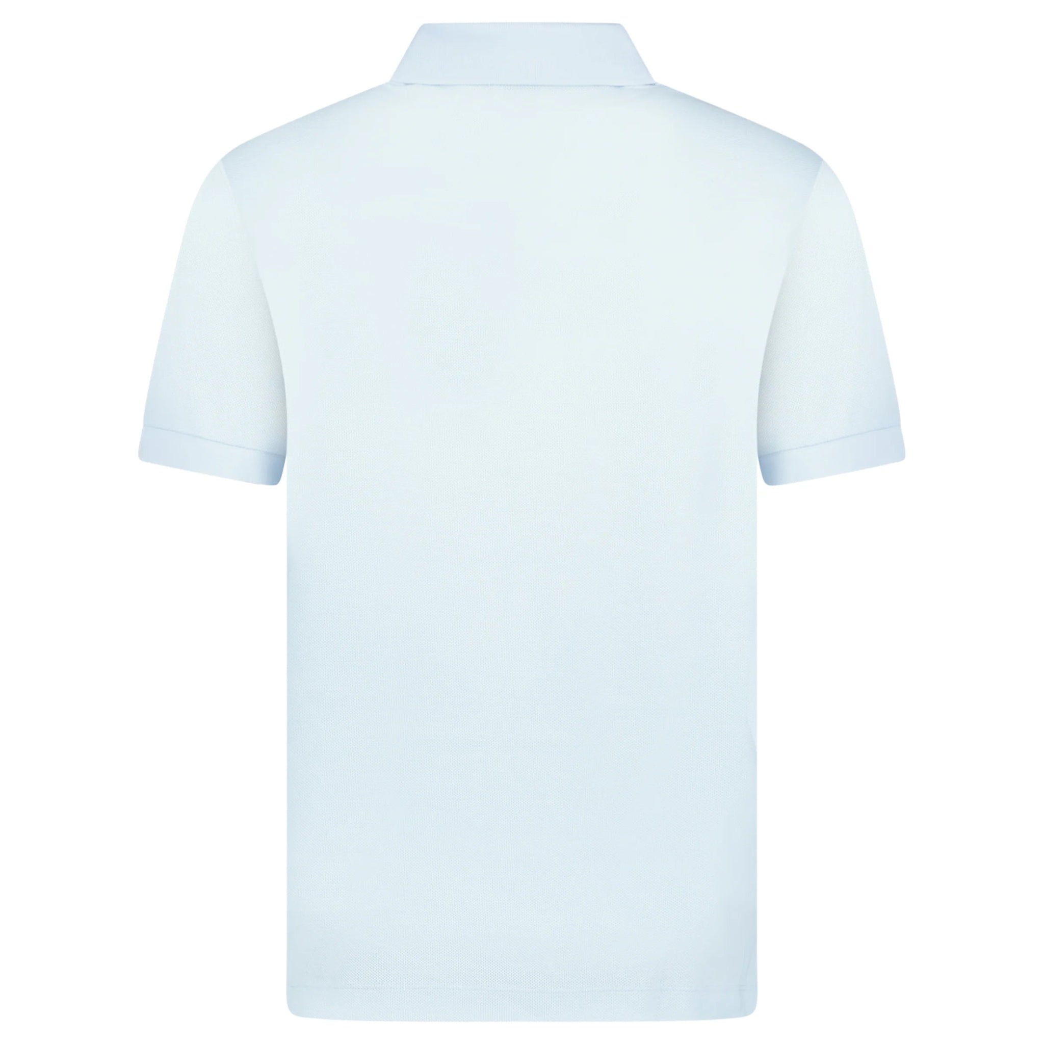 Burberry 'Hartford' Check Placket Polo Light Blue