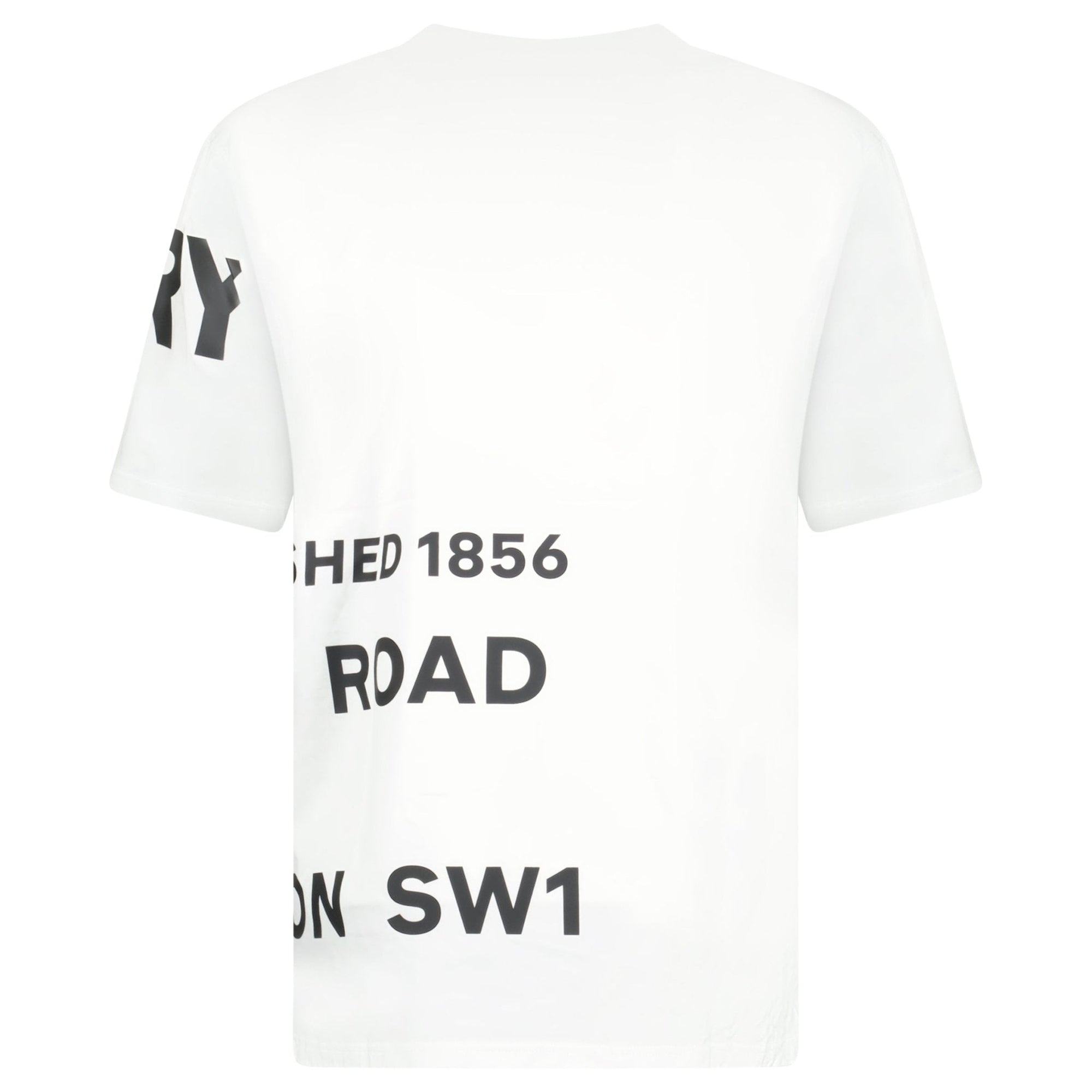 Burberry Horseferry Cotton T-Shirt White