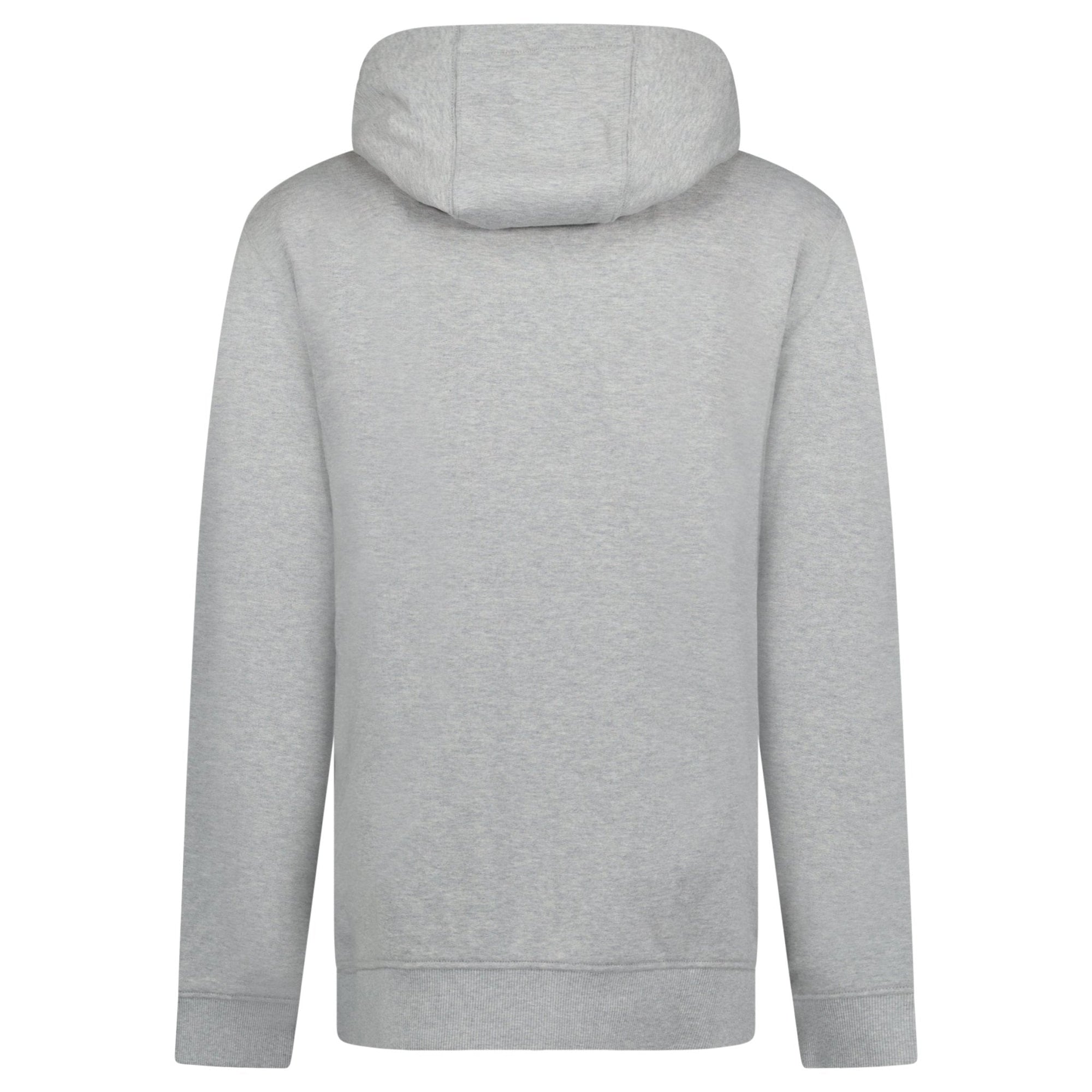Burberry 'Hove' check Hood Embroidery Logo Hoodie Zip Sweatshirt Grey
