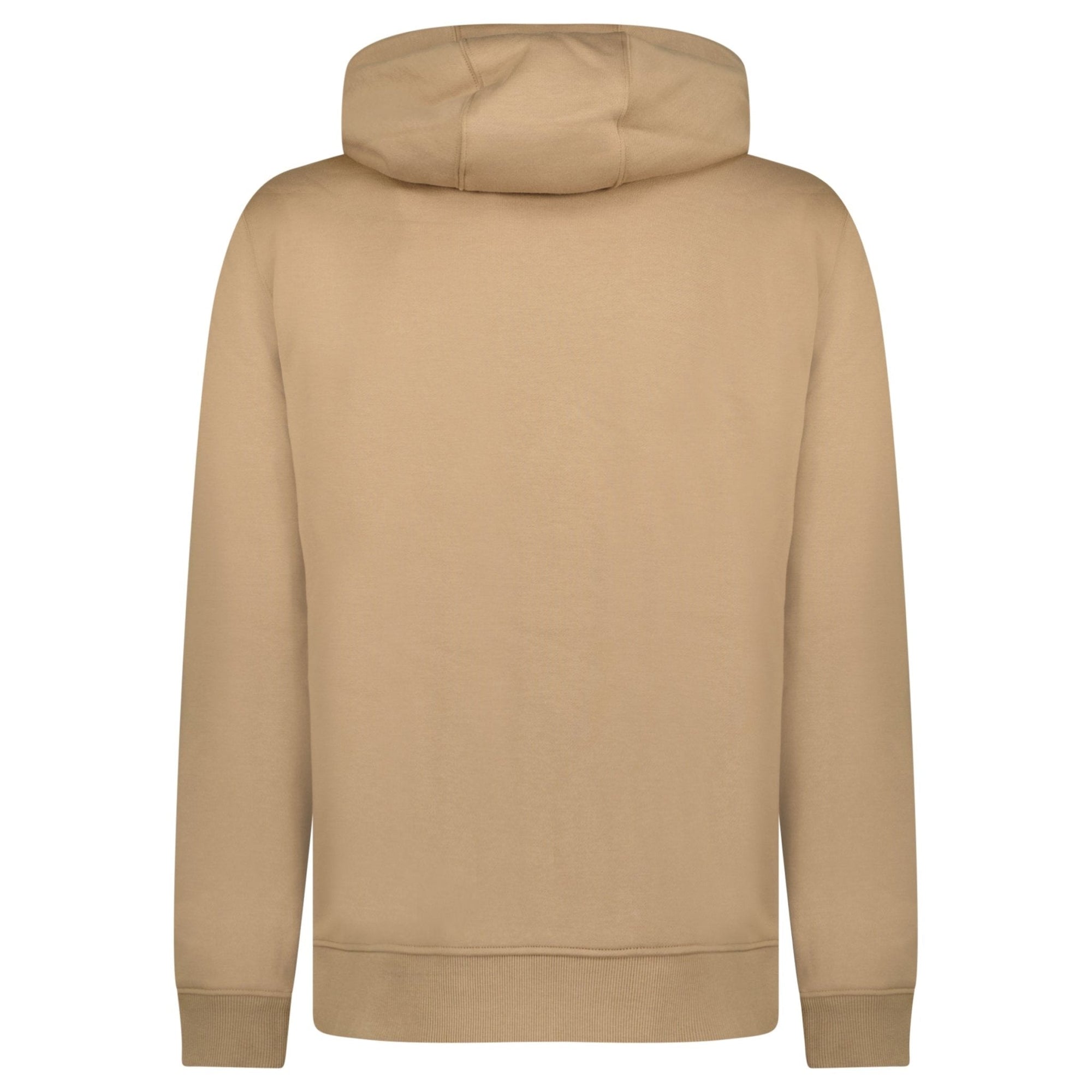 Burberry 'Hove' Logo Hoodie Zip Sweatshirt Camel Beige