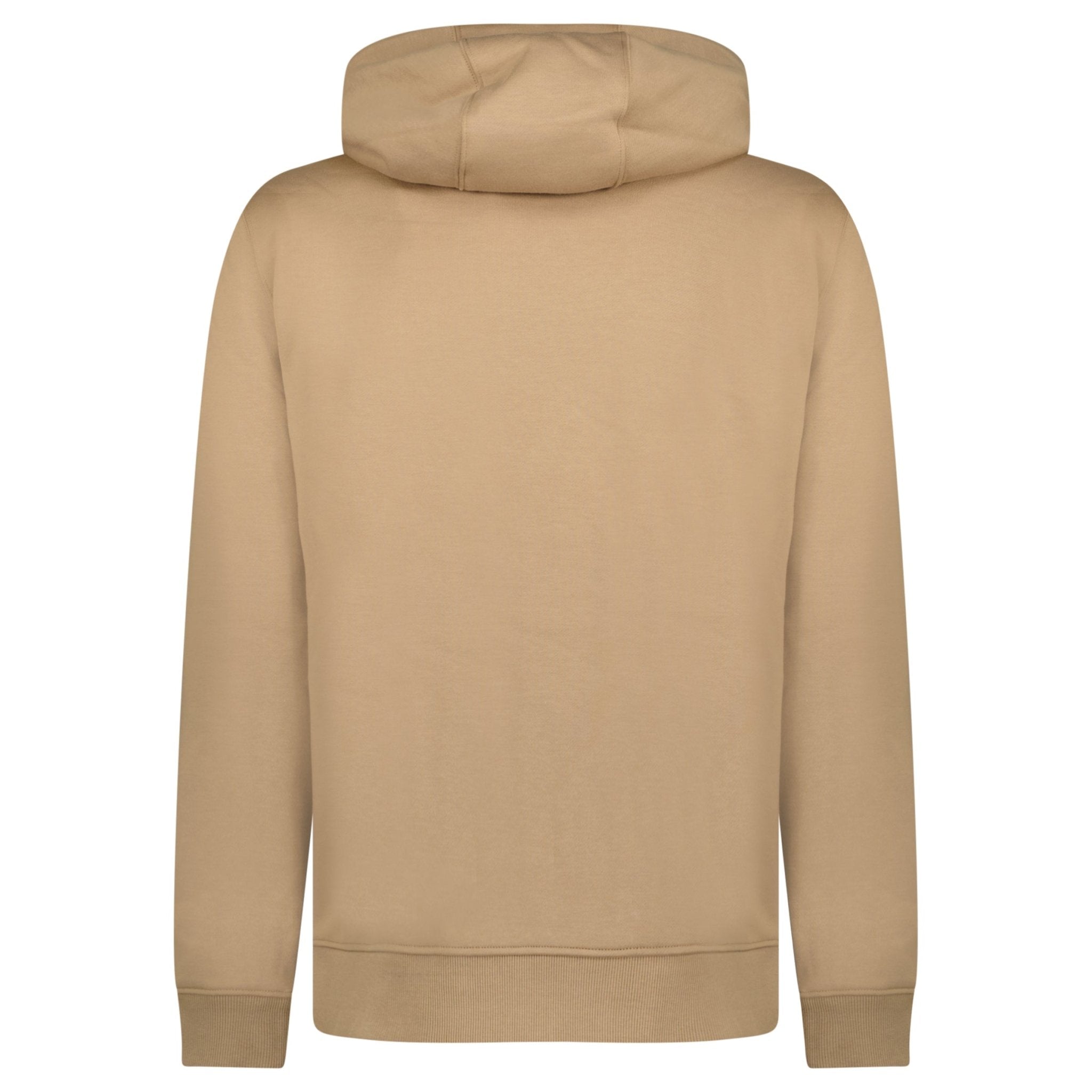 Burberry 'Hove' Logo Hoodie Zip Sweatshirt Camel Beige