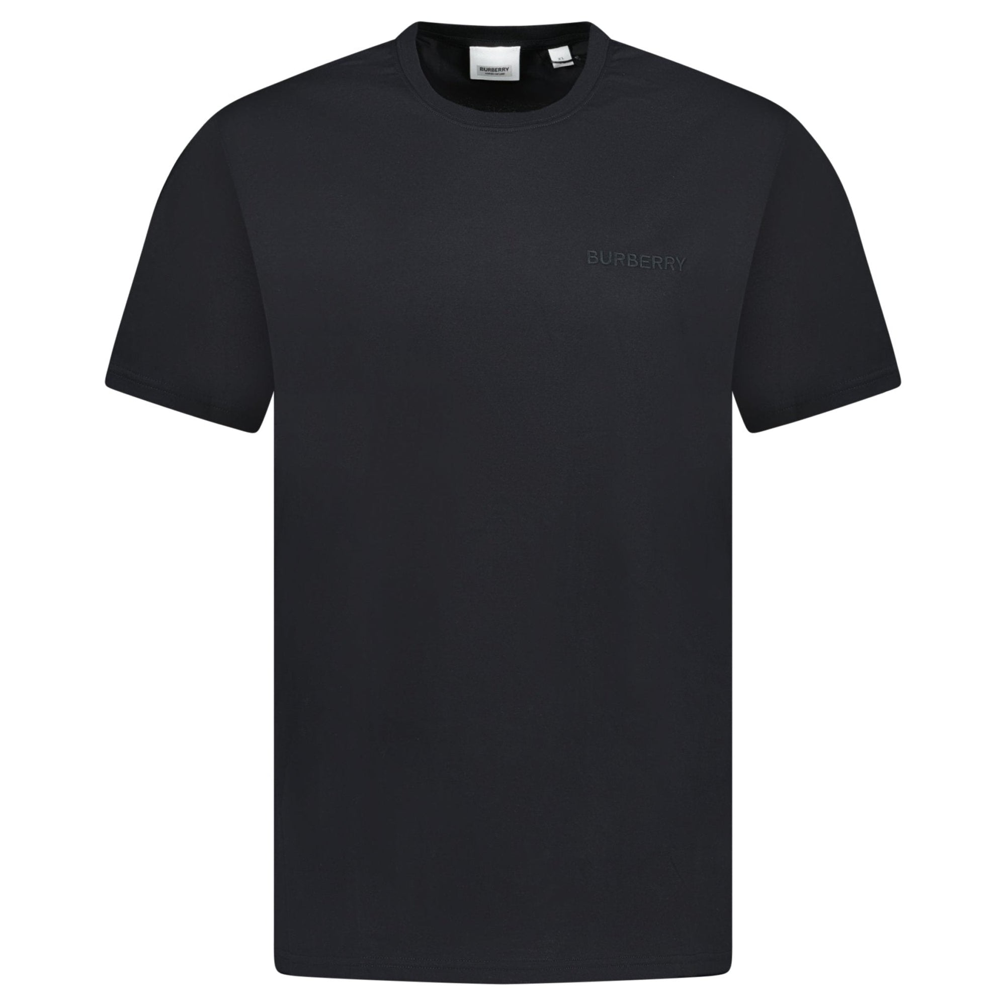 Burberry 'Jenson' Crew Neck Logo T-Shirt Black