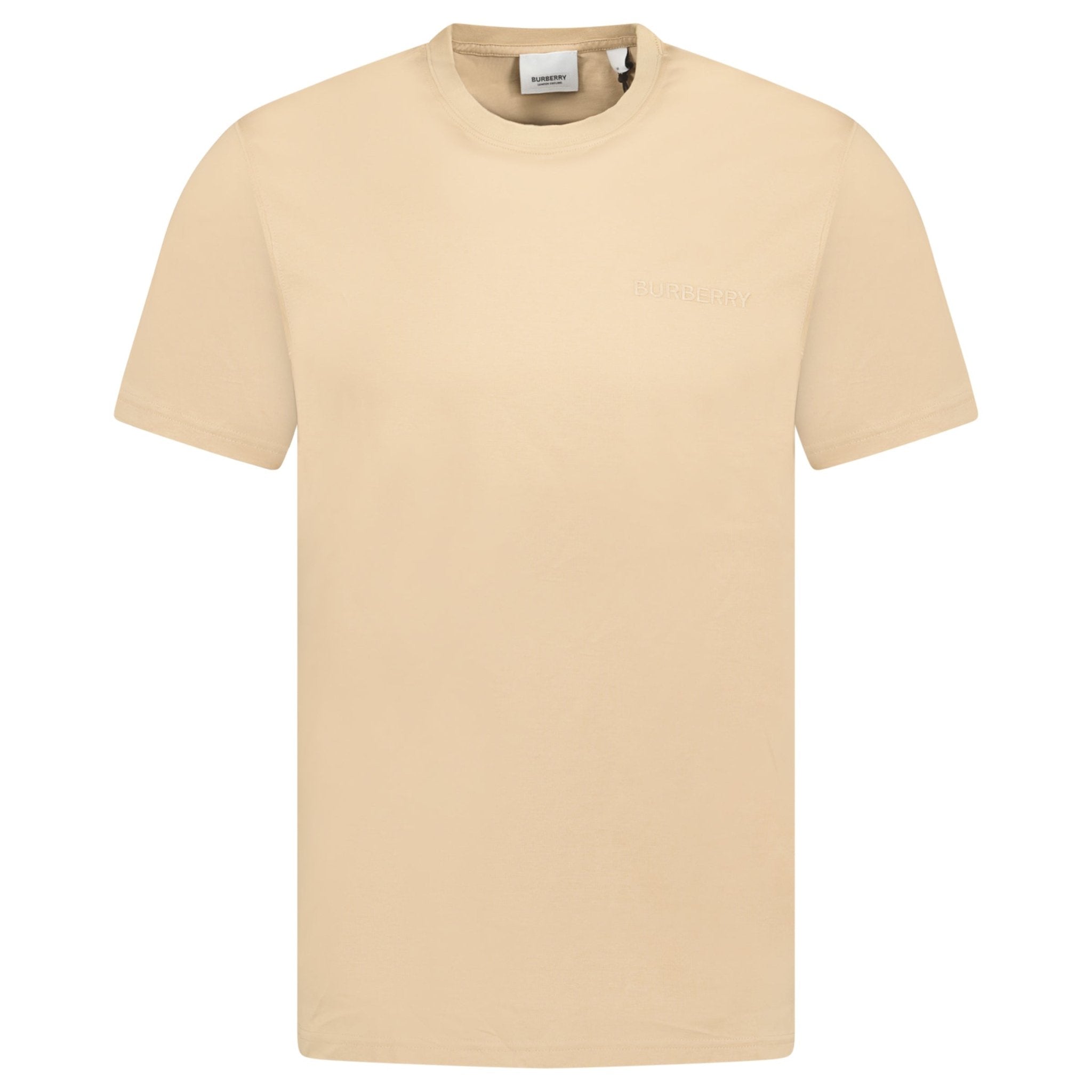 Burberry 'Jenson' Crew Neck Logo T-Shirt Soft Fawn