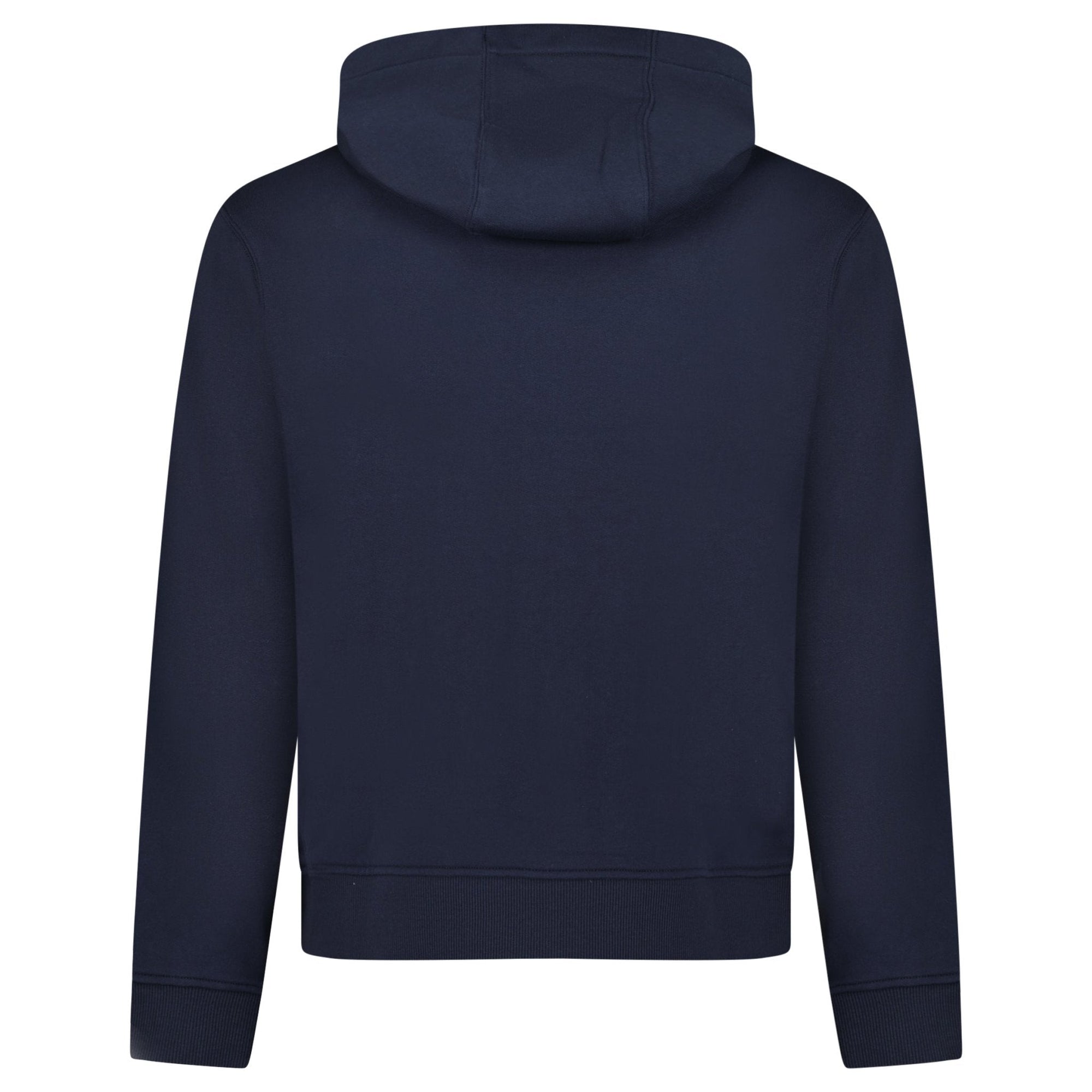 Burberry 'Keira' Logo Hoodie Zip Sweatshirt Navy