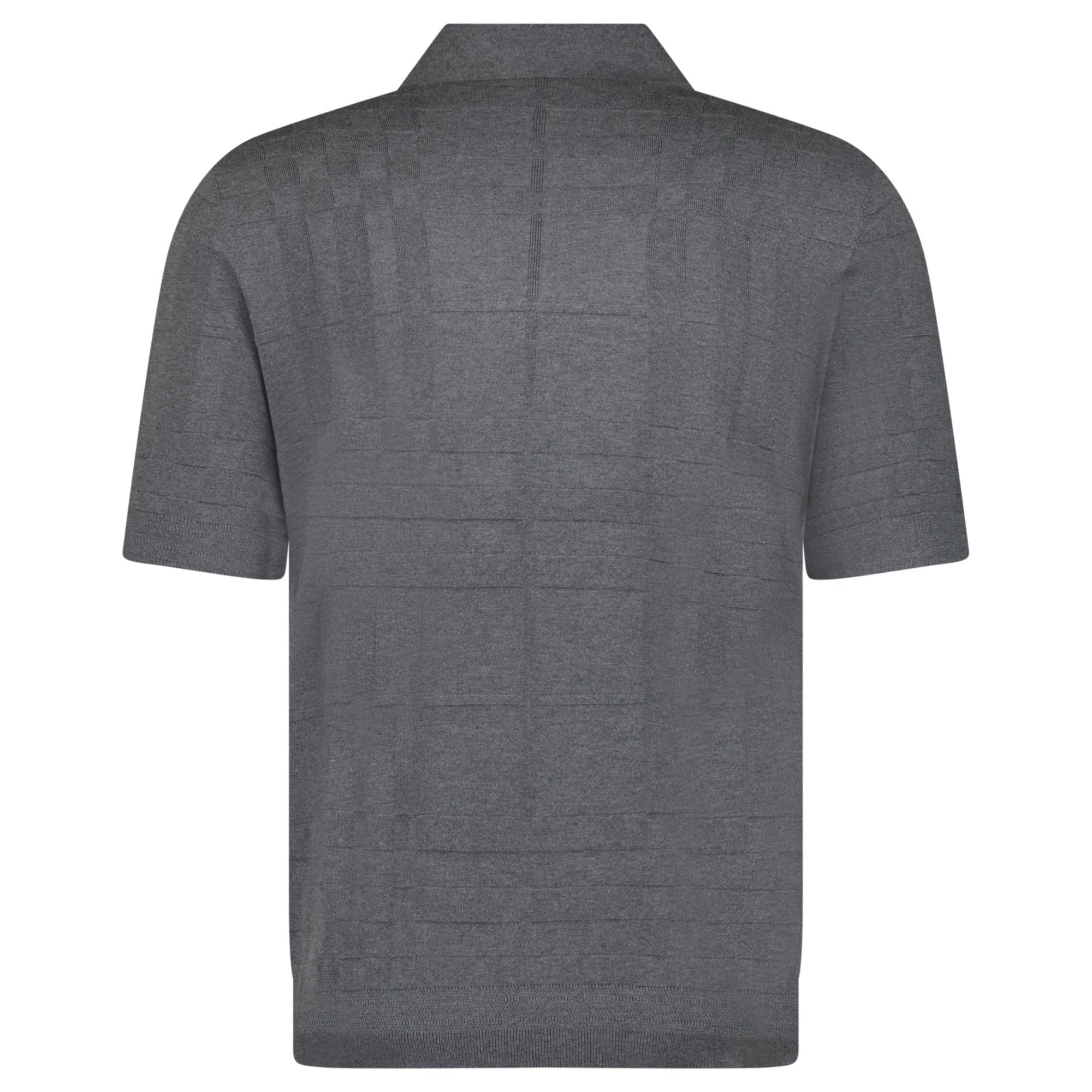 Burberry 'Kieran' Knit Polo-Shirt Grey