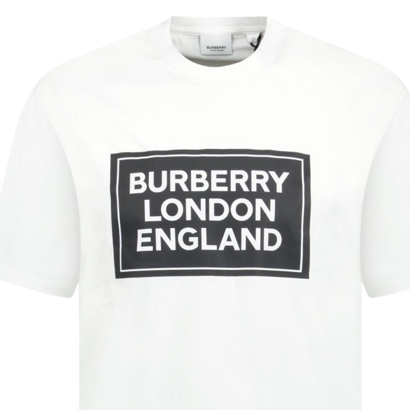 Burberry London England Logo T-Shirt White