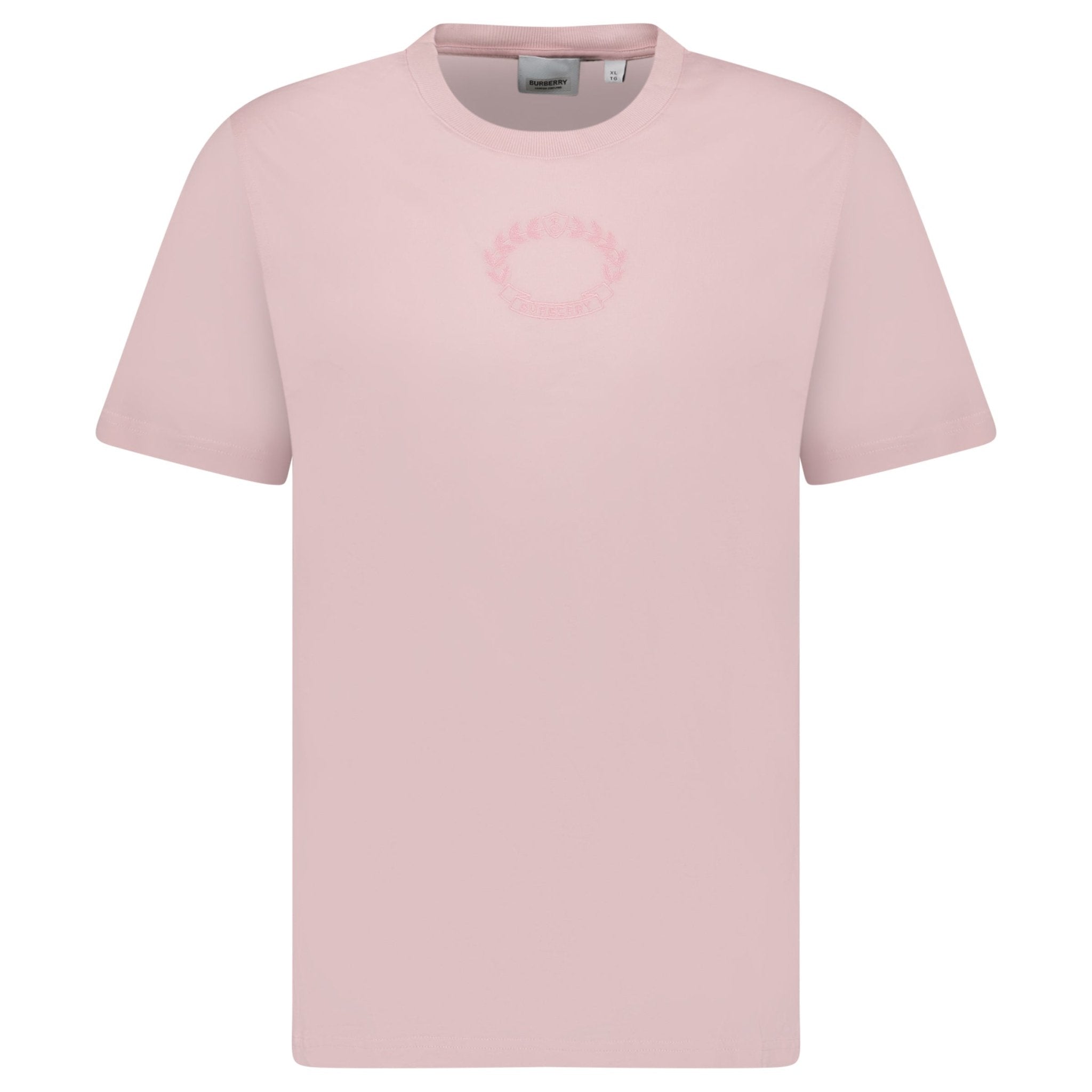 Burberry 'Margot' Embroidery Logo T-Shirt Pink