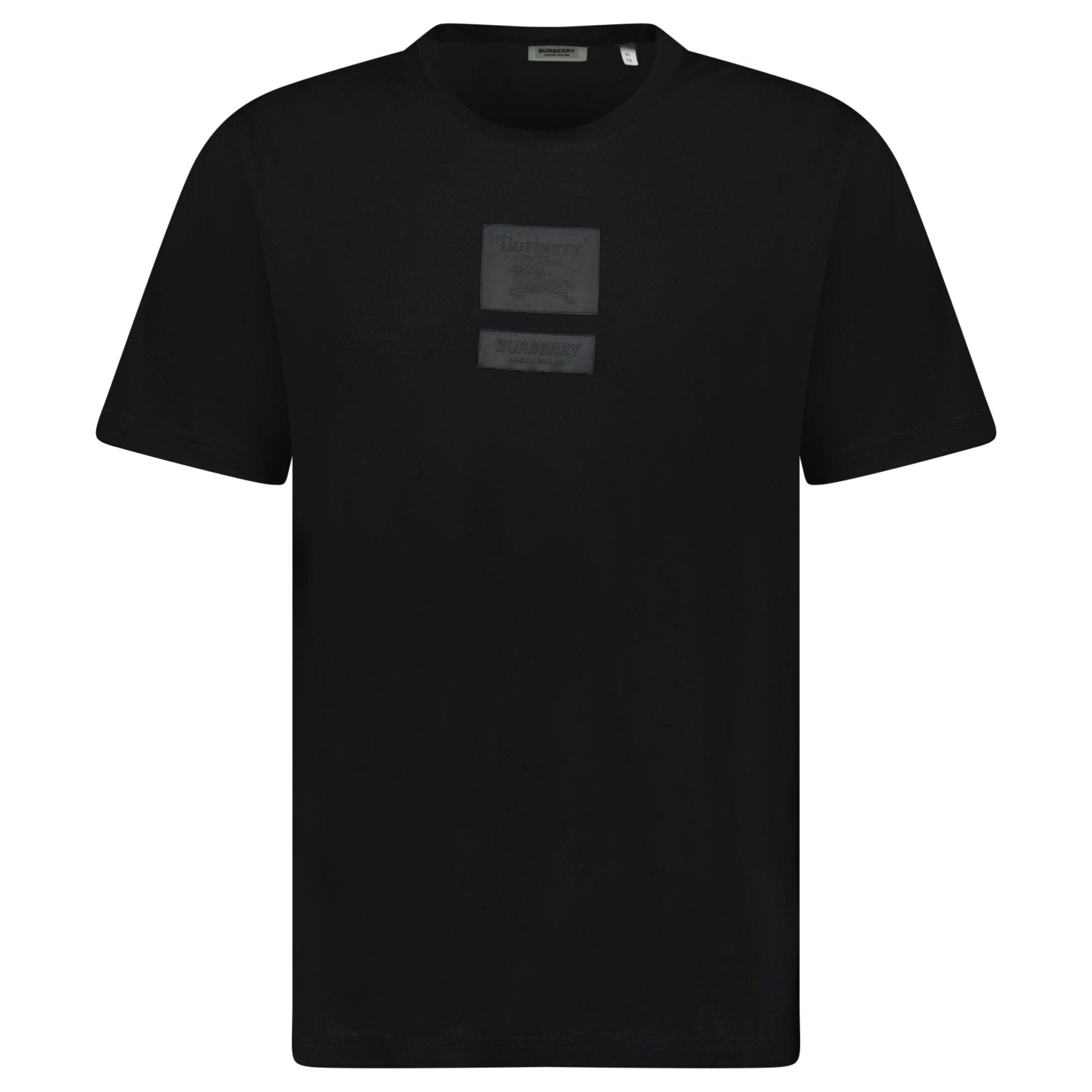 Burberry 'Margot' Embroidery London England Logo T-Shirt Black