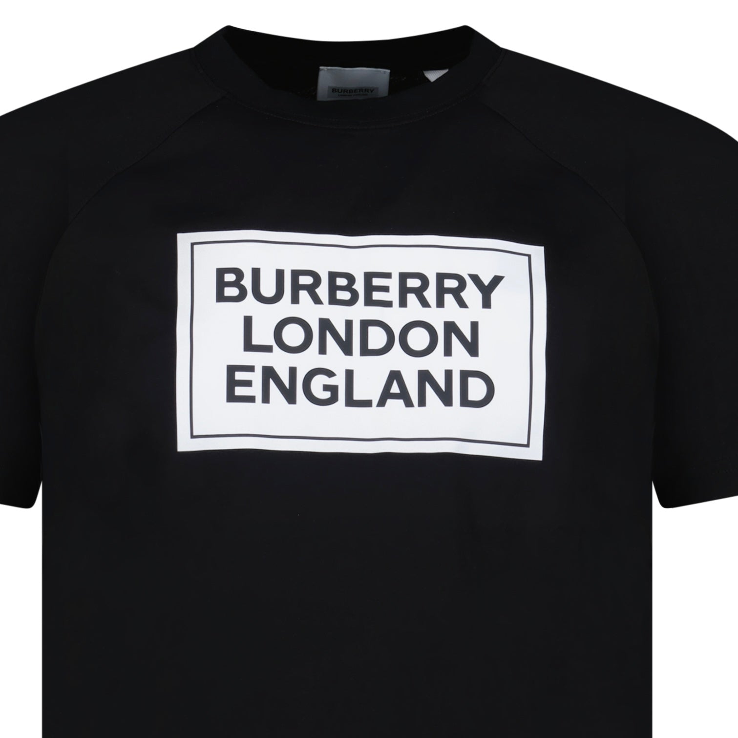Burberry 'Margot' London England Logo T-Shirt Black