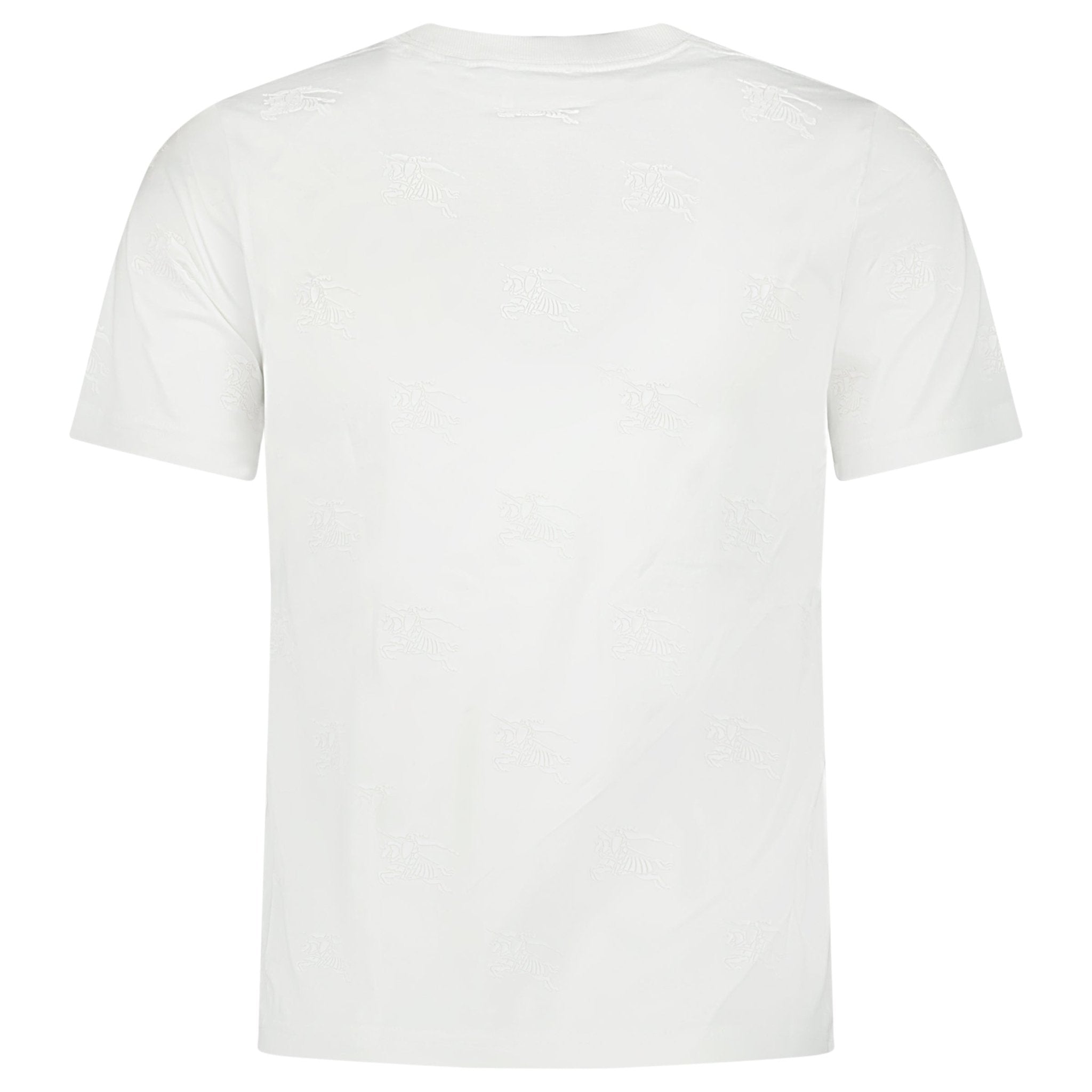 Burberry 'Margot' Rubber Horse Logo T-Shirt White