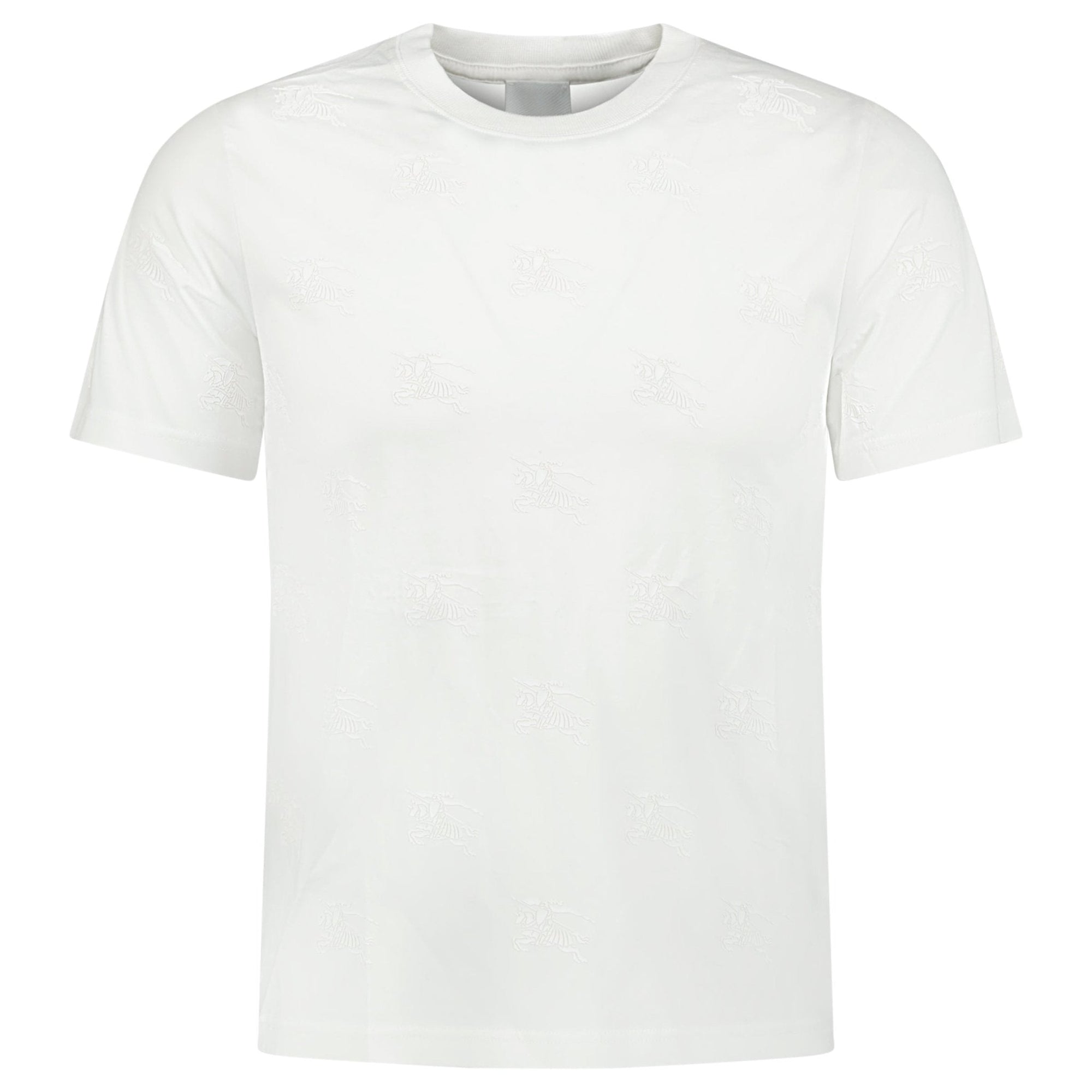 Burberry 'Margot' Rubber Horse Logo T-Shirt White