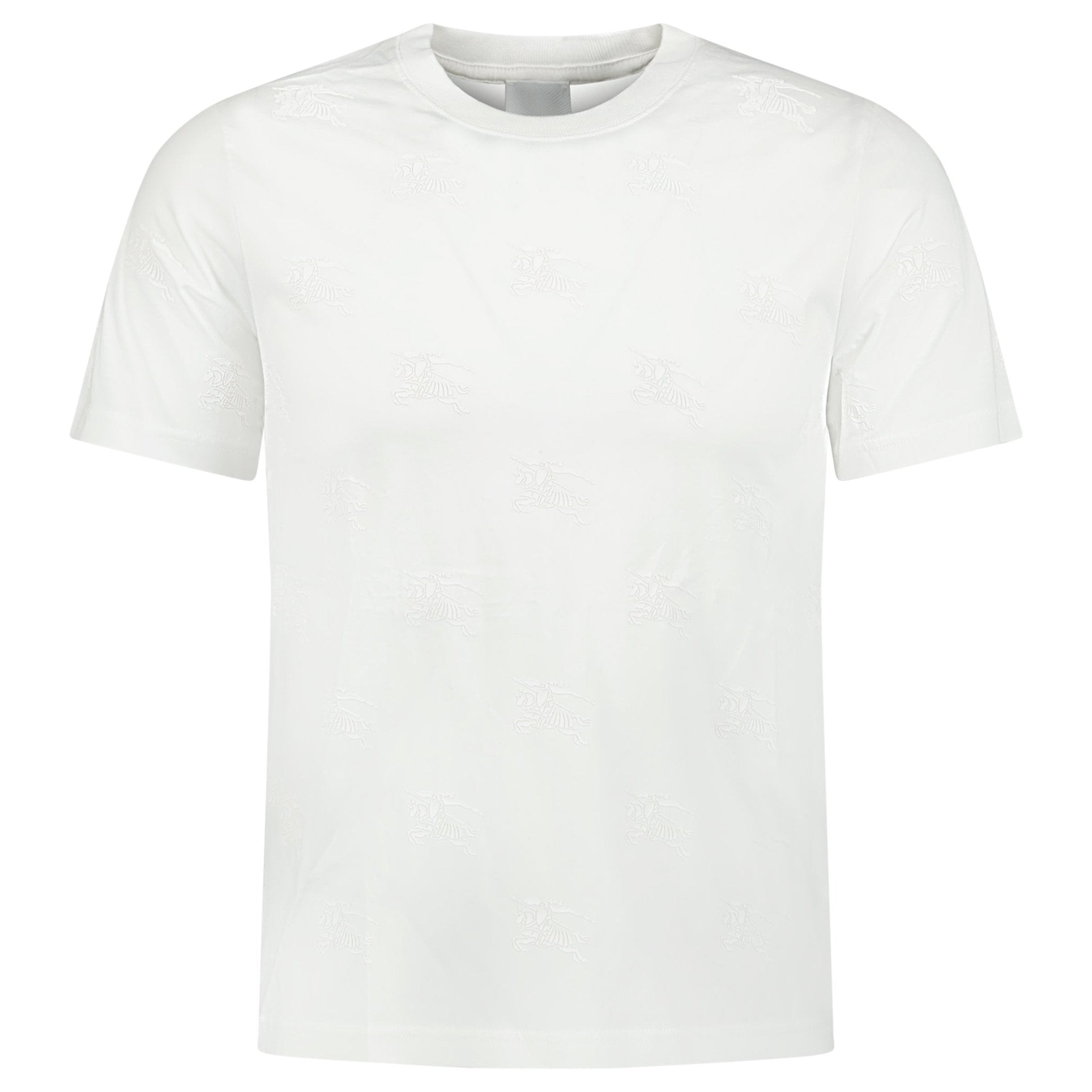 Burberry 'Margot' Rubber Horse Logo T-Shirt White