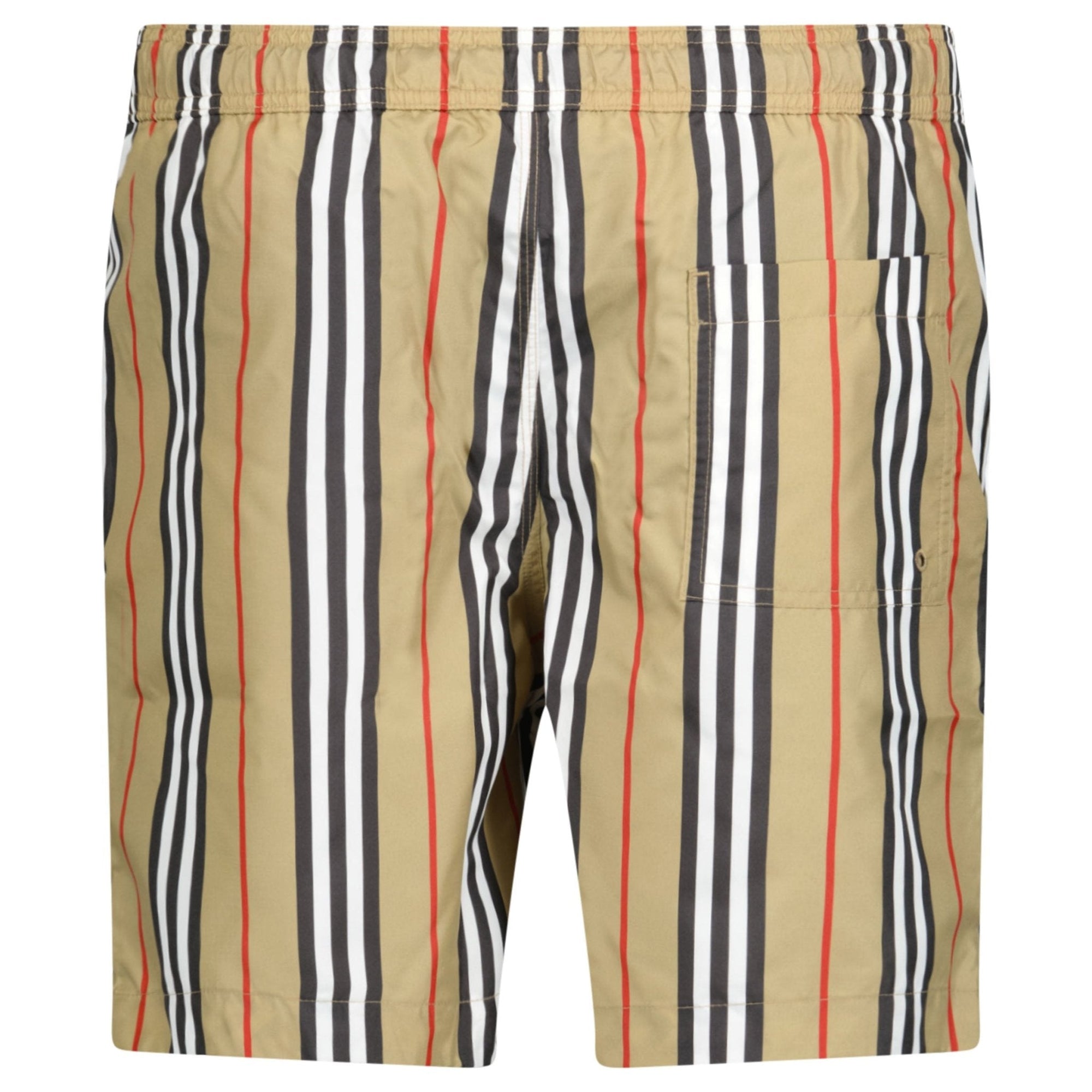 Burberry 'Martin' Signature Check Swim Shorts Archive Beige