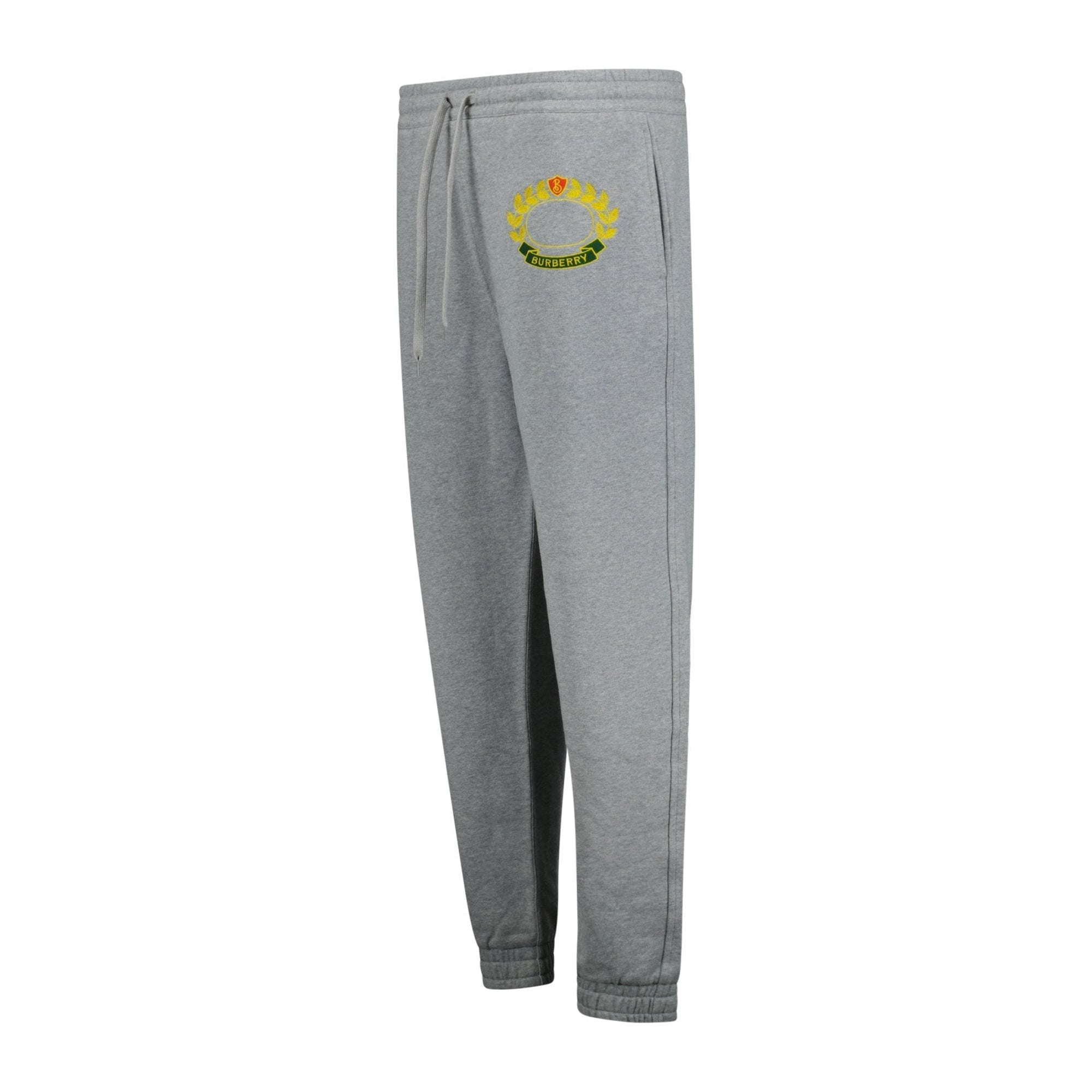 Burberry 'Oxted' Logo Cuffed Sweat Pants Grey