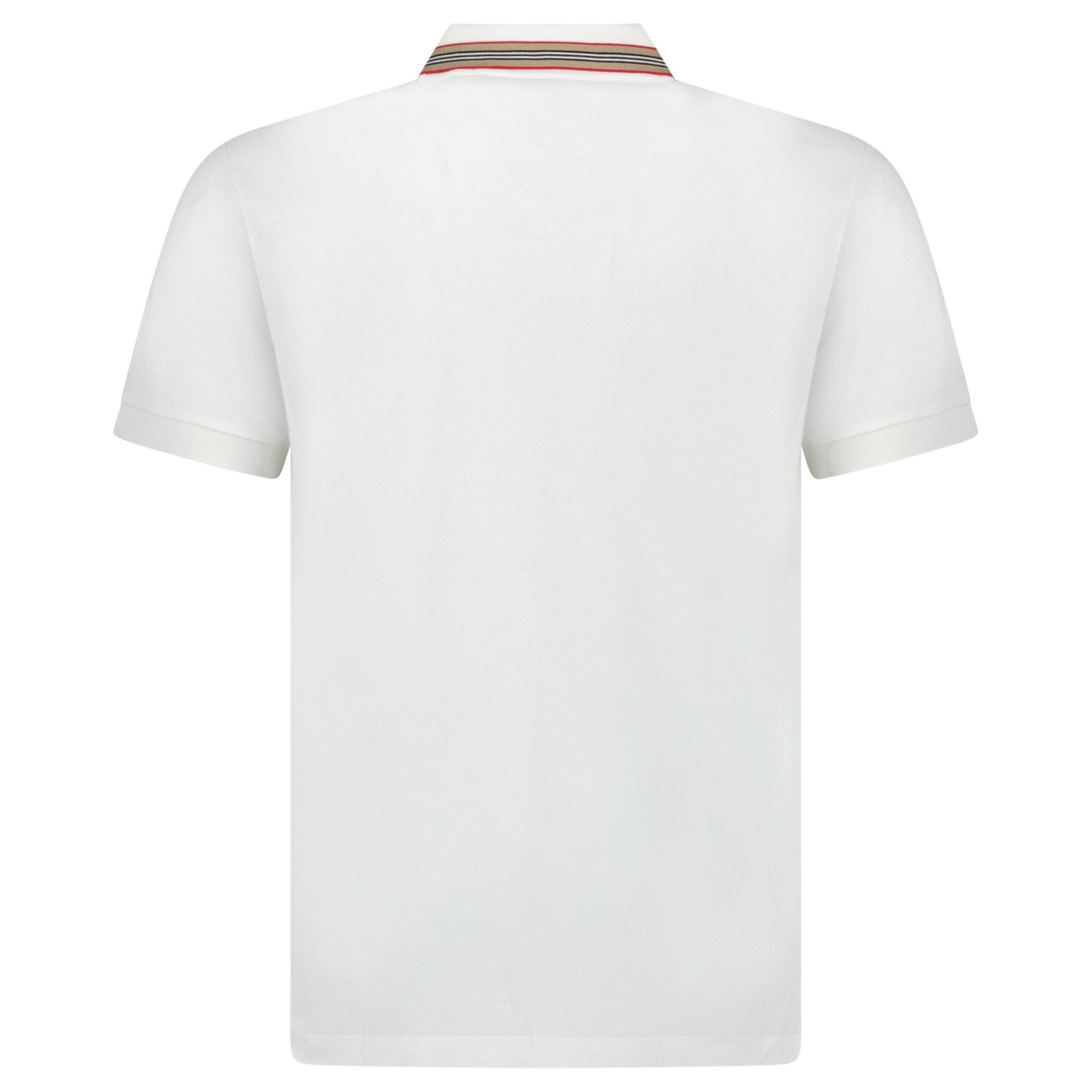 Burberry 'Pierson' TB Collar Polo-Shirt White
