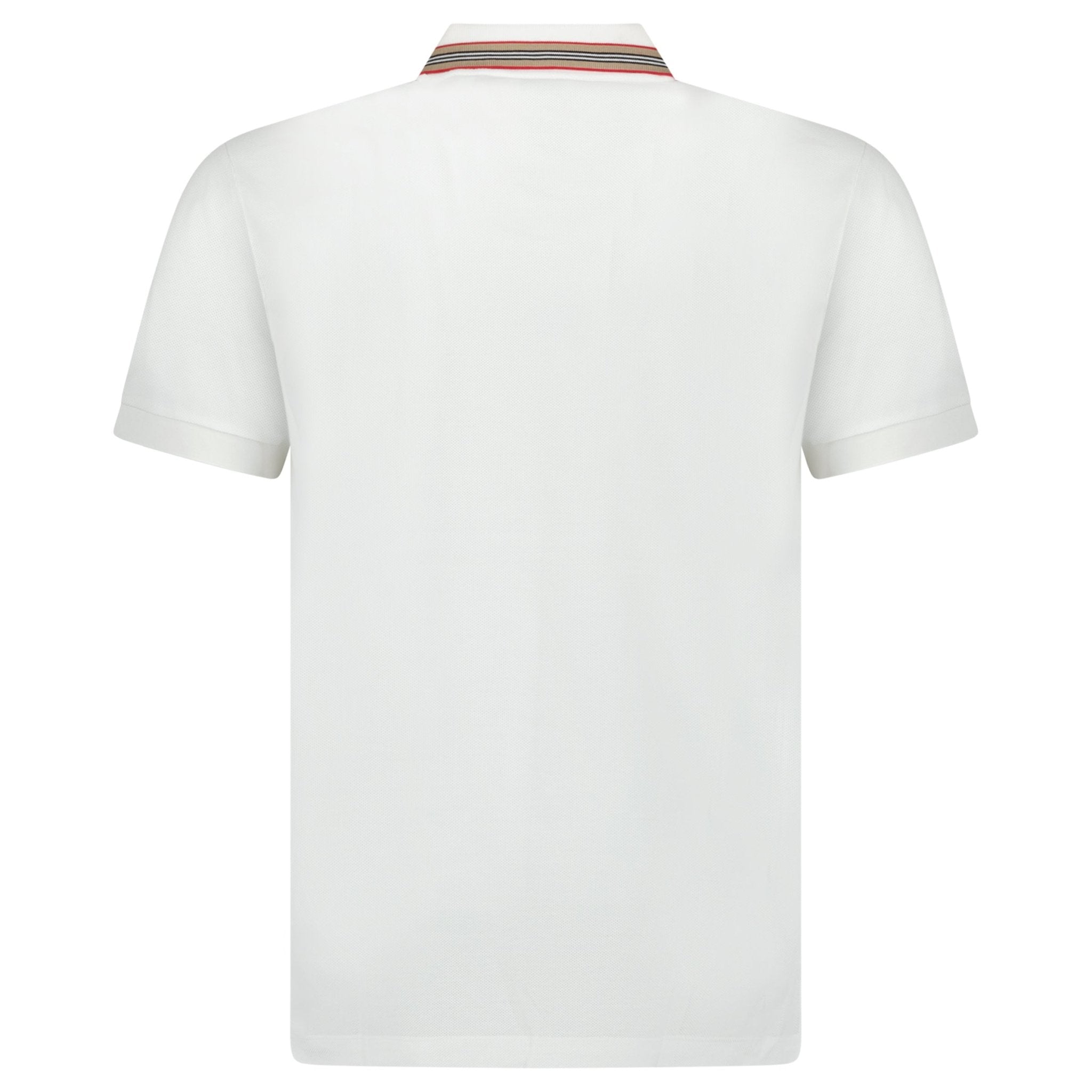 Burberry 'Pierson' TB Collar Polo-Shirt White