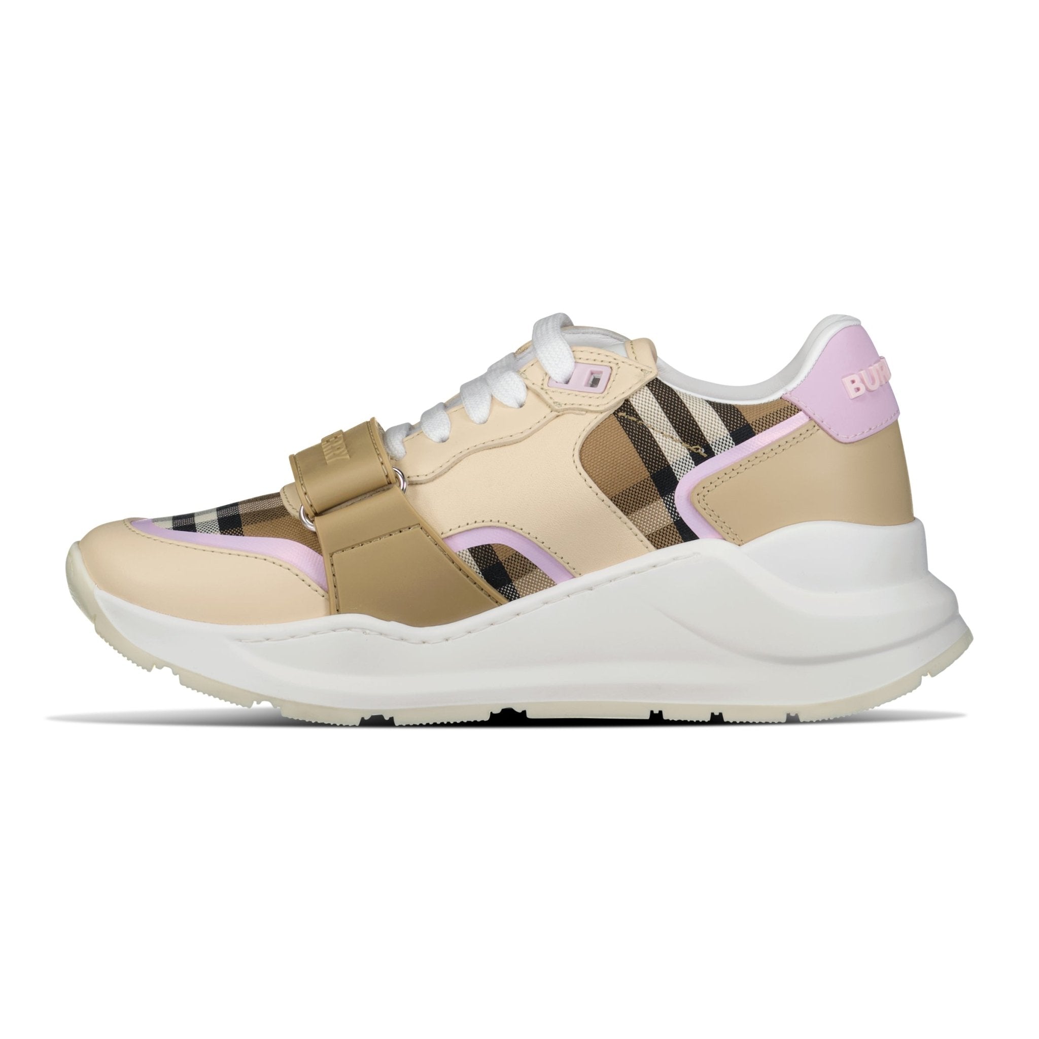 Burberry 'Ramsey Runner' Trainers Taupe Brown