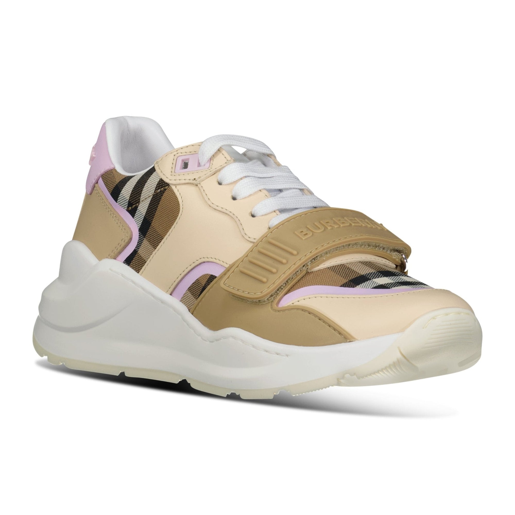 Burberry 'Ramsey Runner' Trainers Taupe Brown